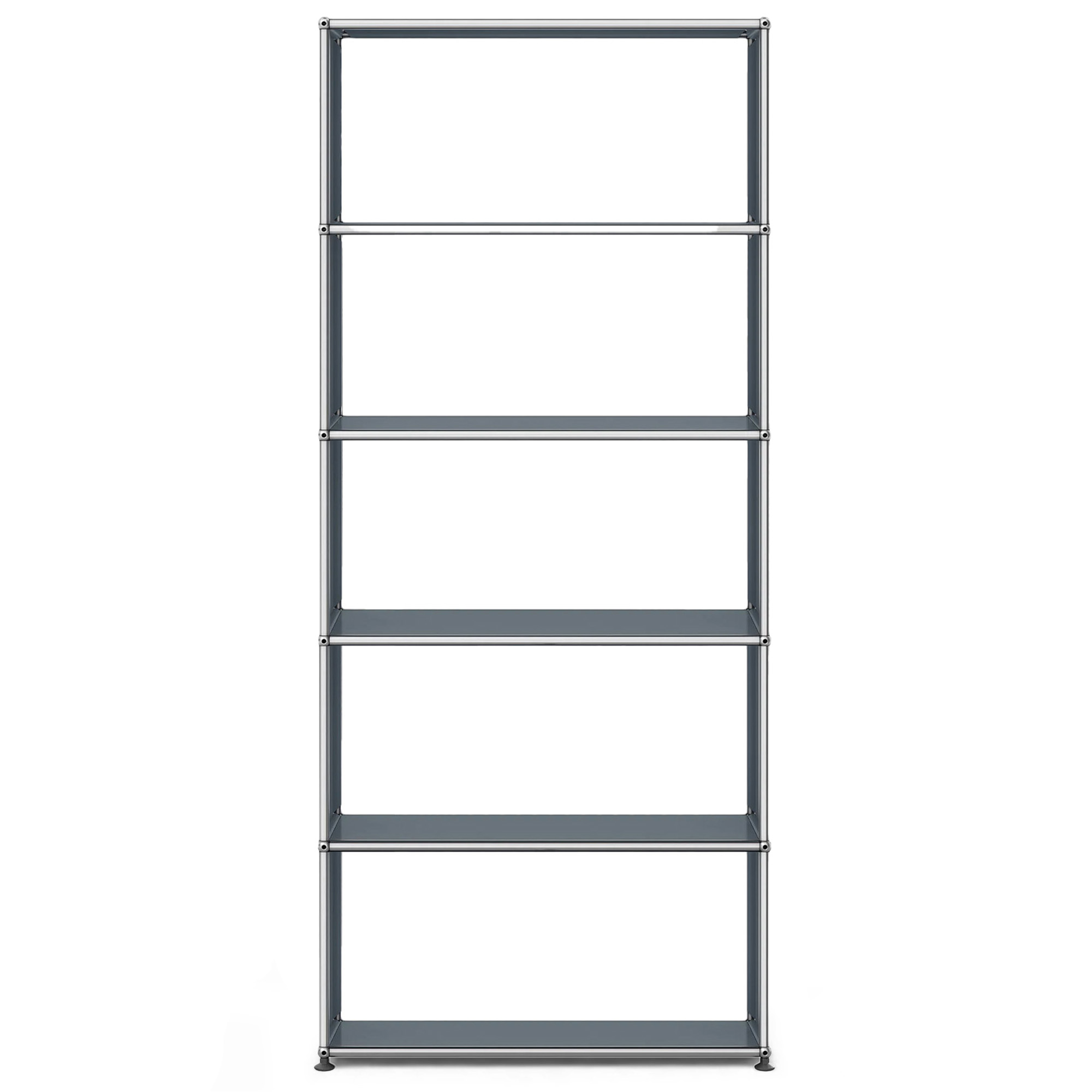 USM - USM Haller 108 Shelving USM Mid Gray - Hyllor & Hyllsystem - Fritz Haller & Paul Sch&auml;rer - Gr&aring; - Metall