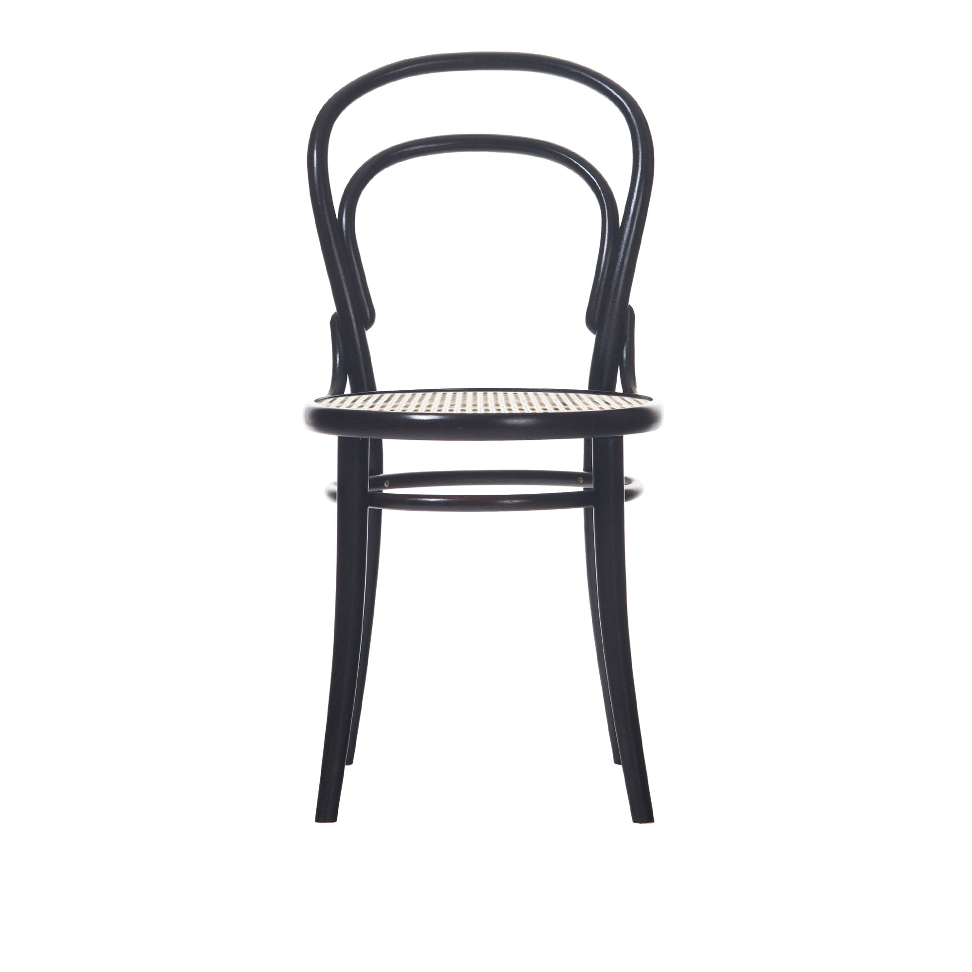 ton - ton chair 14 - black b123/cane - matstolar - michael thonet - trä