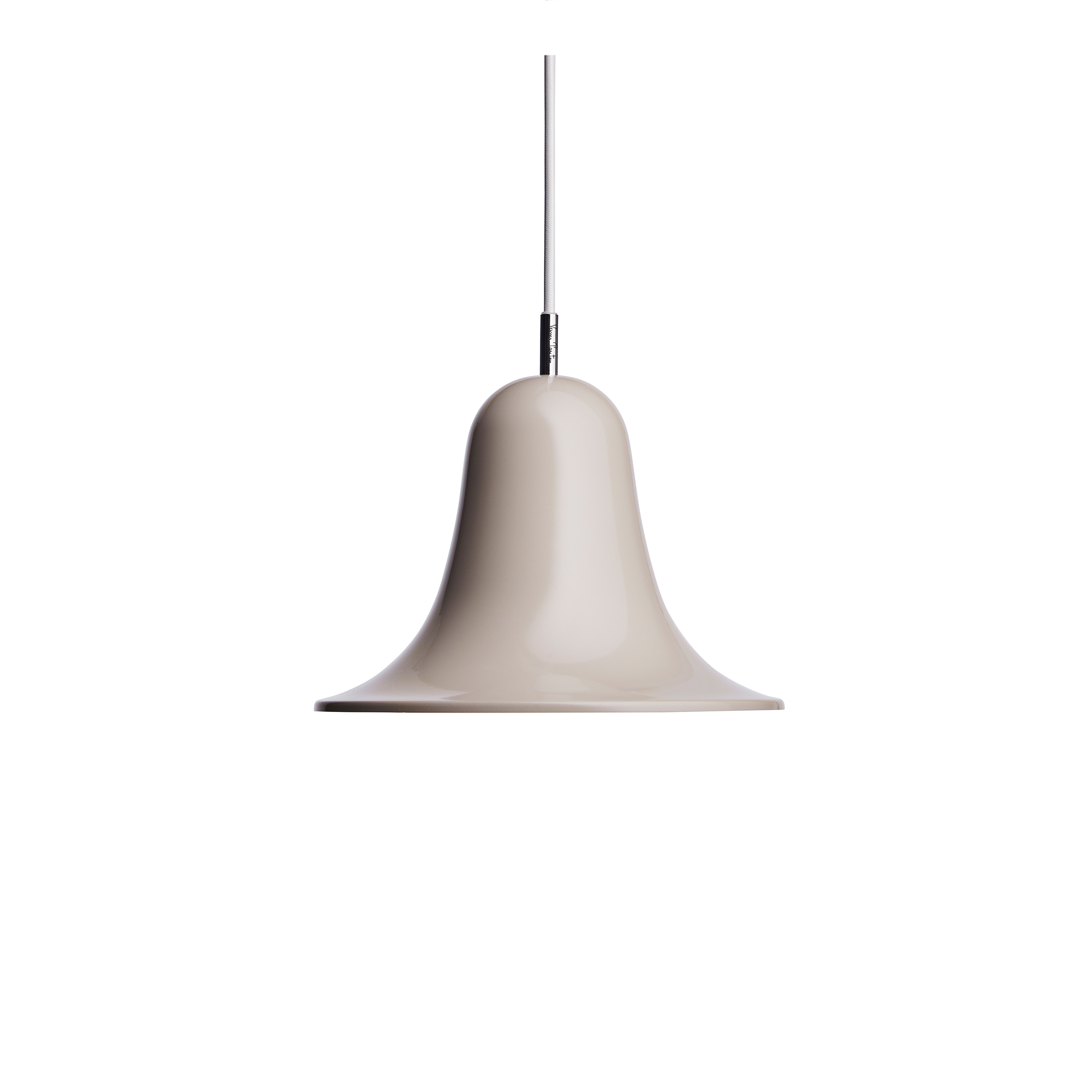 Verpan - Pantop Pendant - Grey Sand - Pendellampor - Verner Panton - Beige,Grå