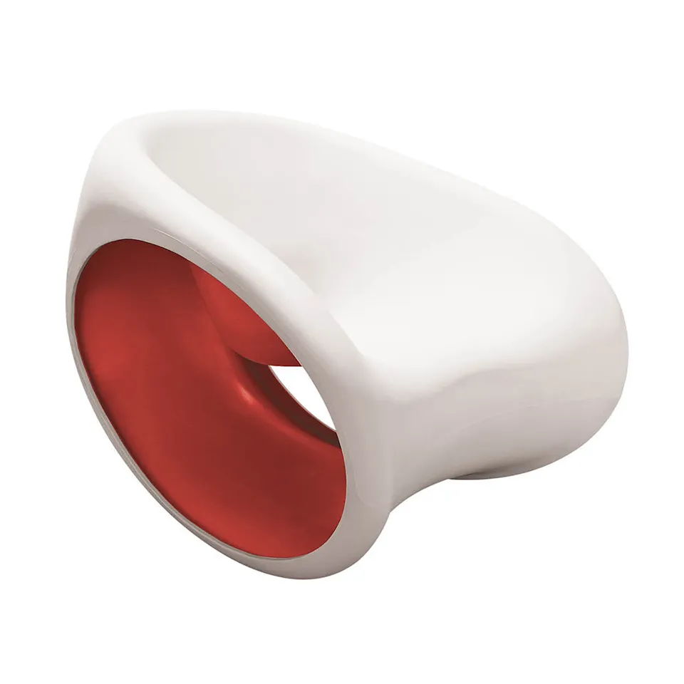 MT3 Rocking Chair - Sand White/Red