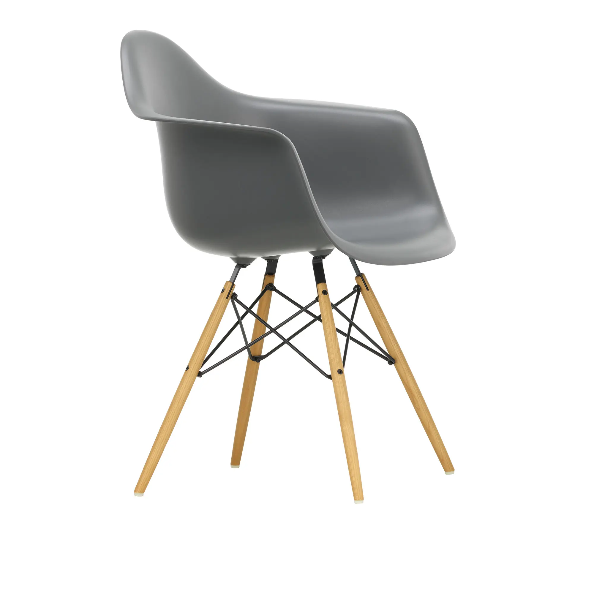 Eames RE Plastic Armchair DAW spisestuestol Ash Honey Tone