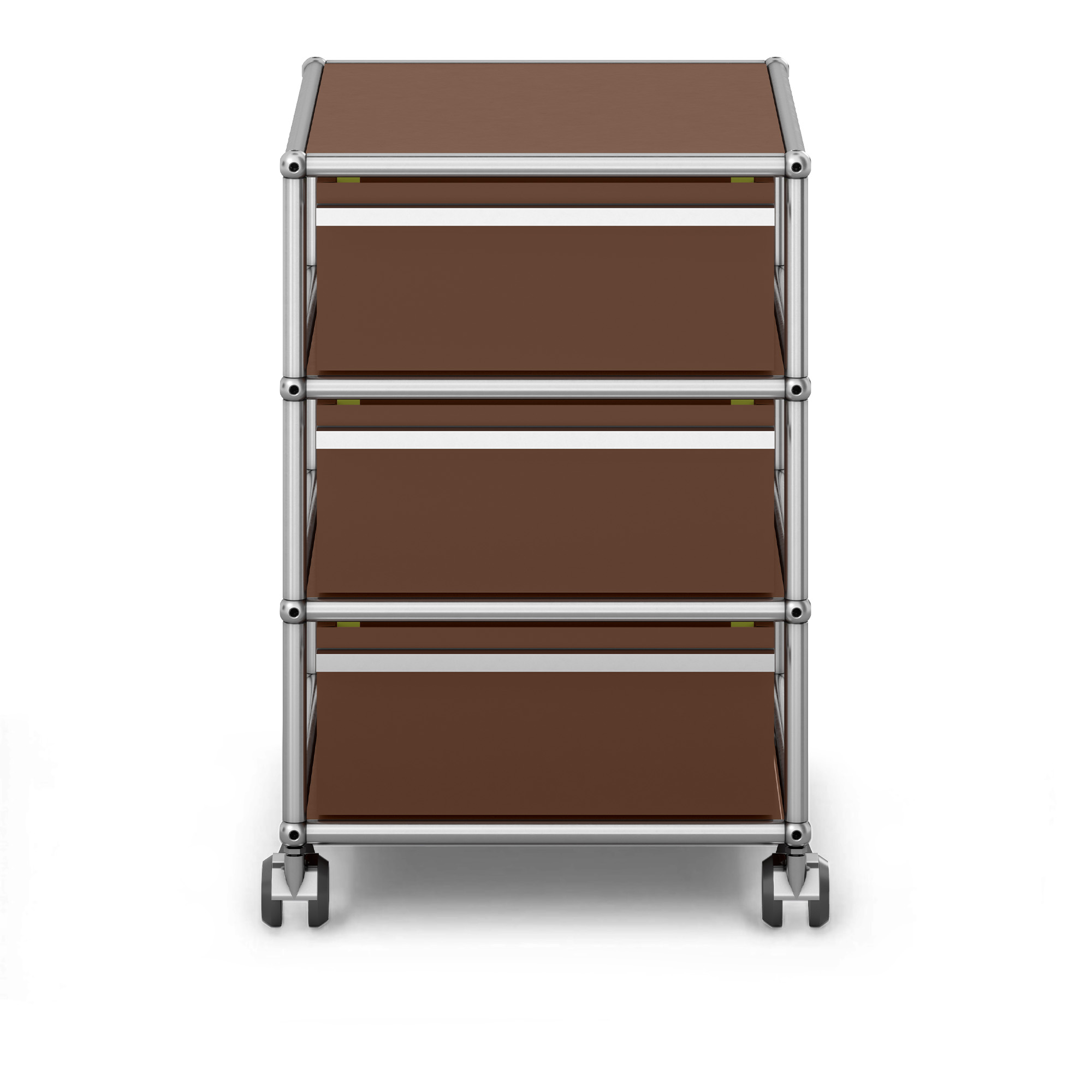 USM - USM Haller Mobile Pedestal M26 USM Brown - Hurtsar - Fritz Haller & Paul Schärer - Brun | Möbler - Förvaring Och Hyllor - Hurtsar | Möbelexperten