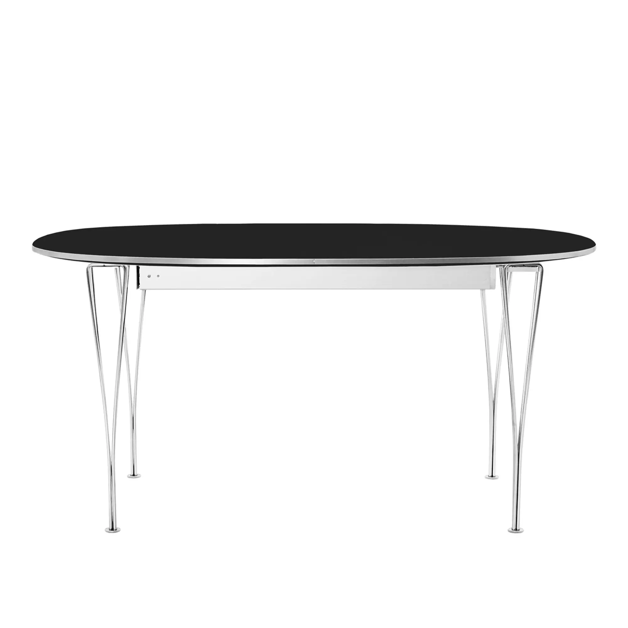 B620 Superellips utdragbart matbord 170–270 x 100 cm Chrome