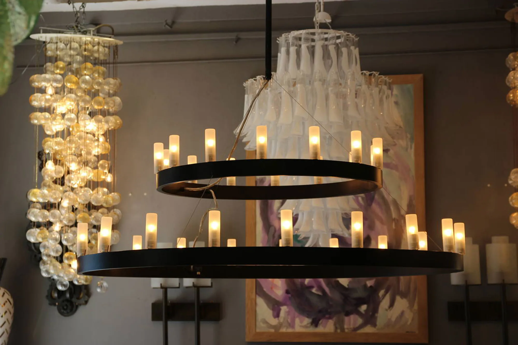 Chandelier Double Suspension Lamp