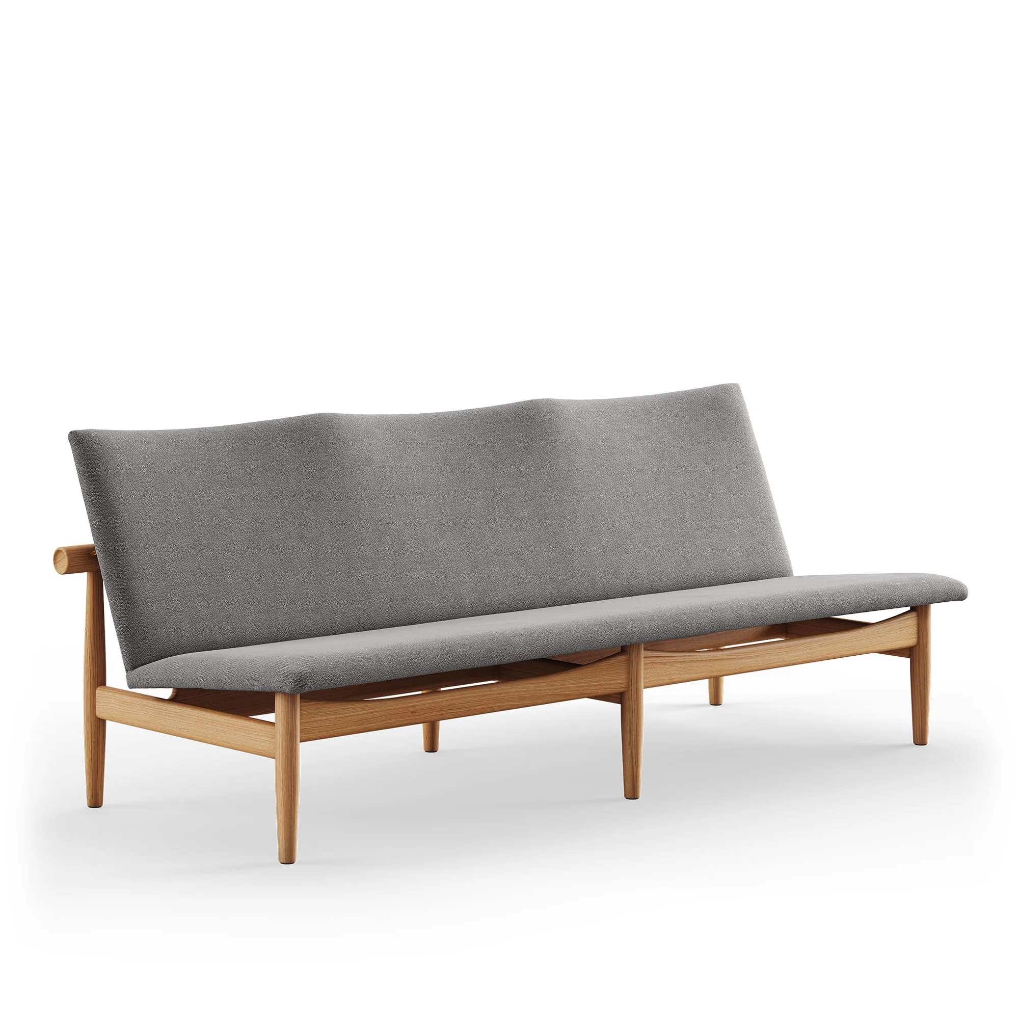 Japan soffa 3 sits Dark oiled oak