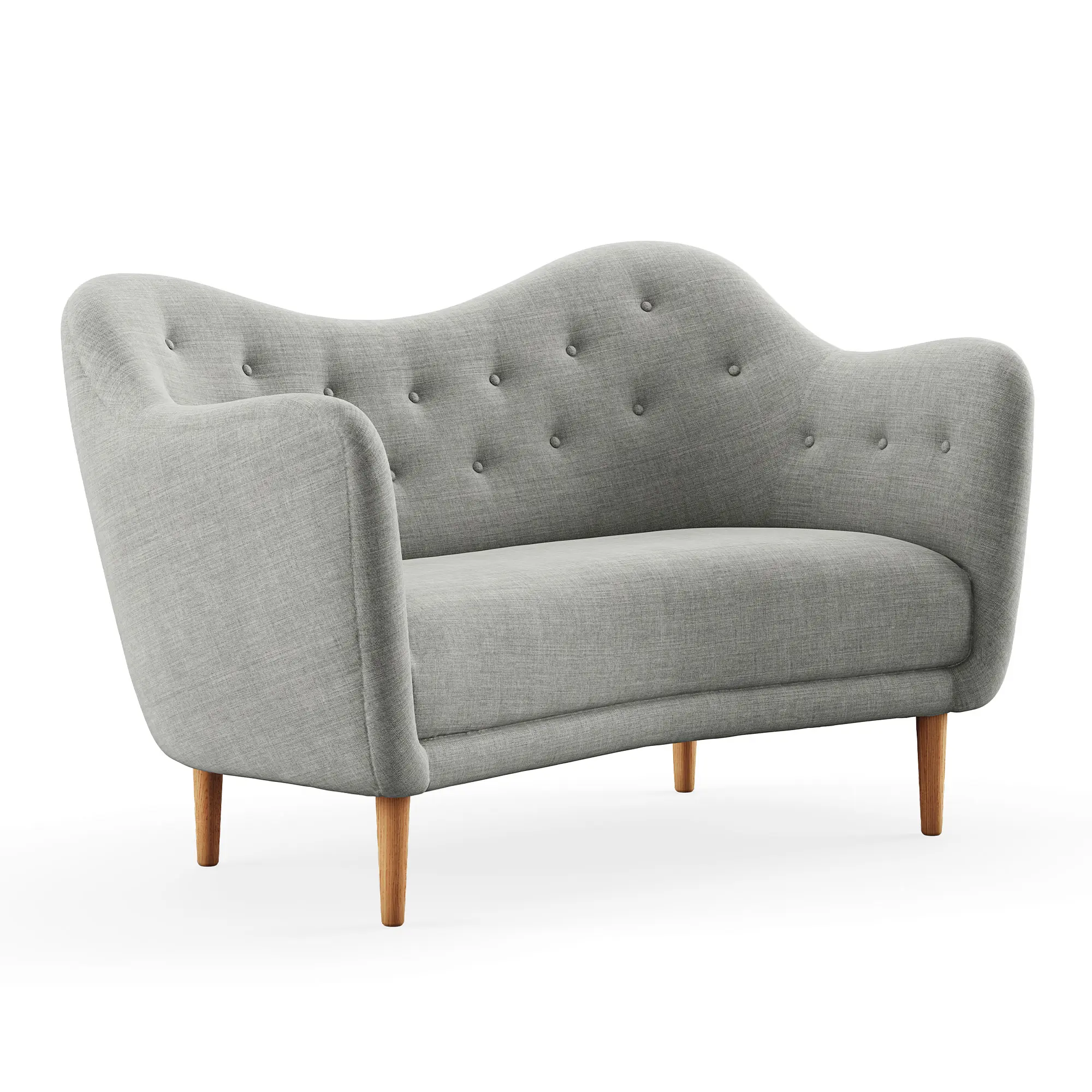 46 sofa Dark oiled oak