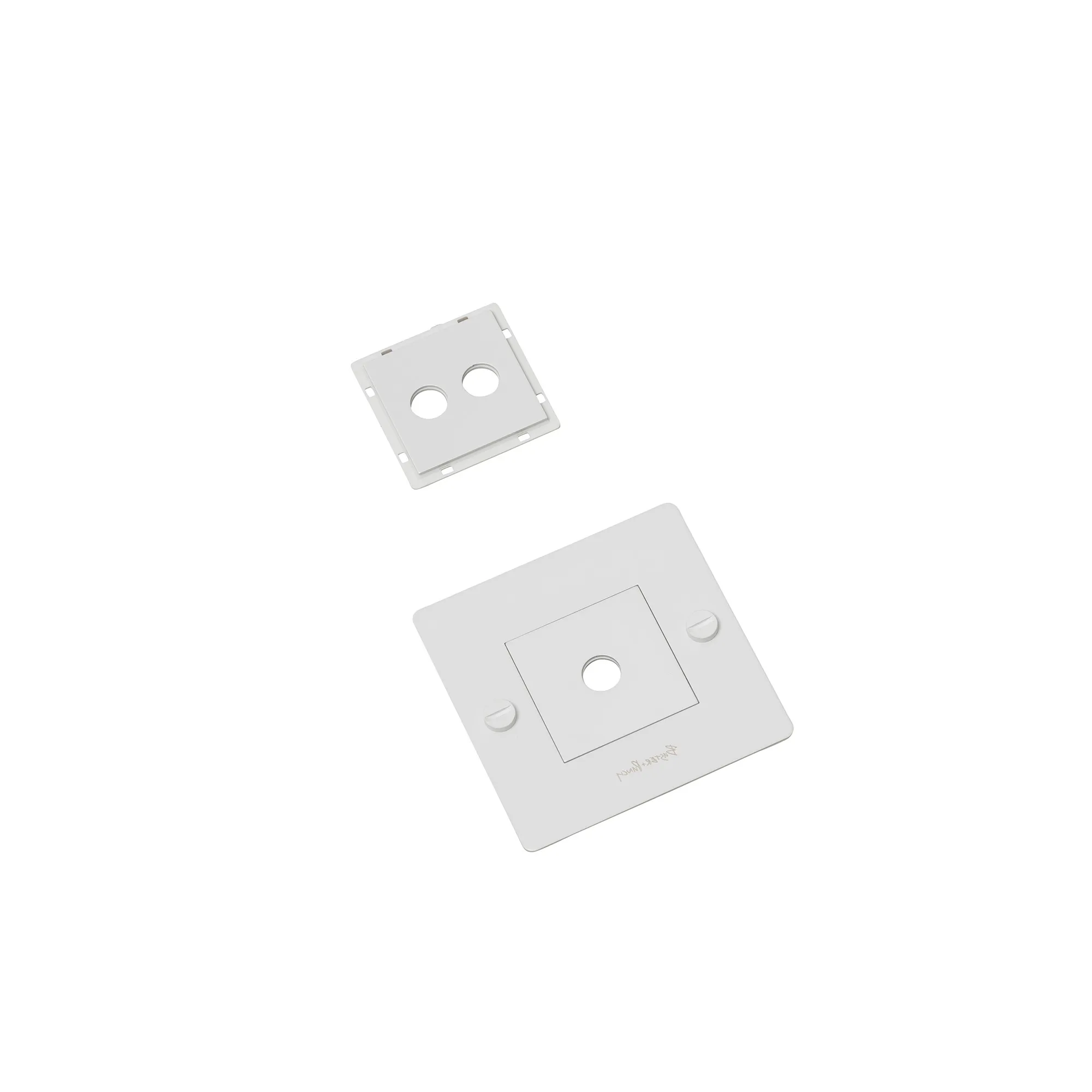EU 1G Wall Plate Horizontal With Infills