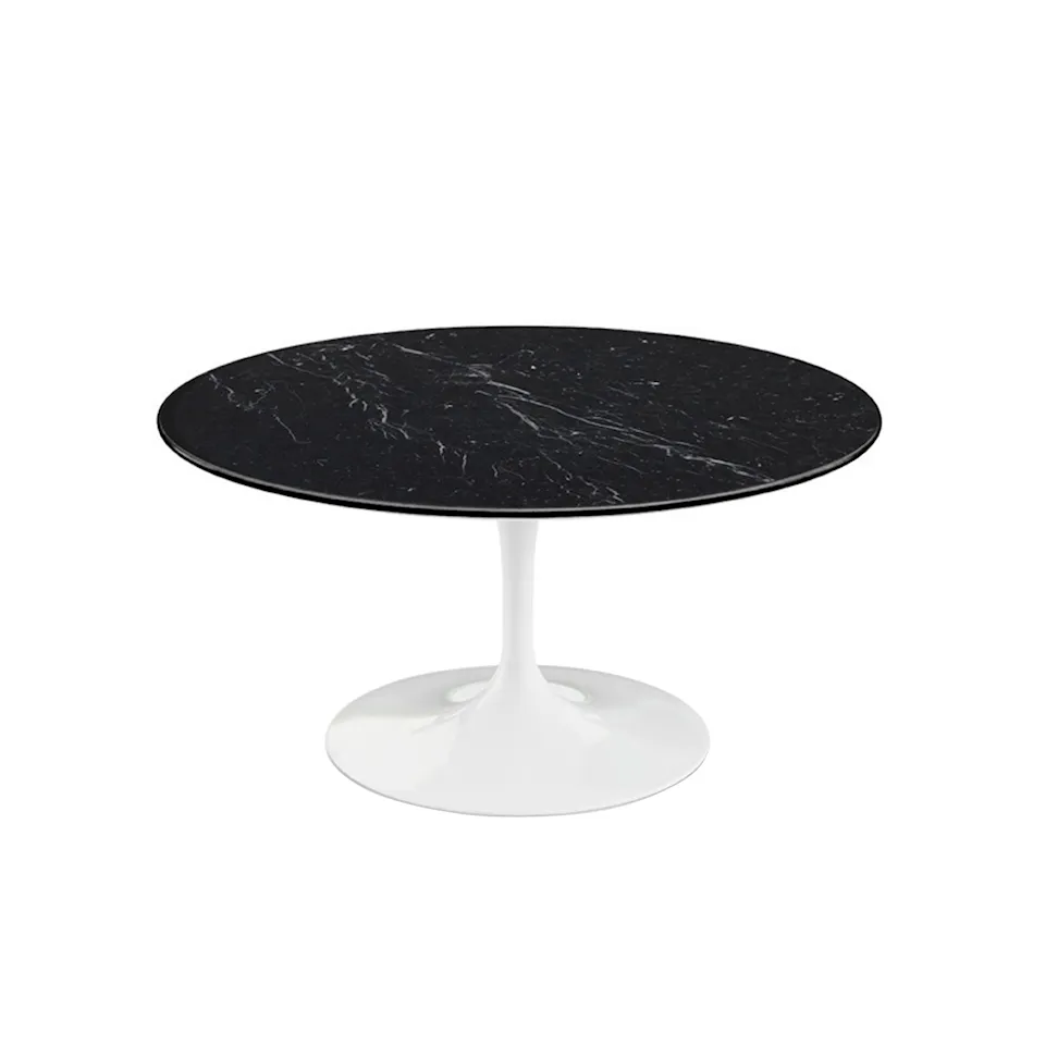 Saarinen Round soffbord Ø 91 cm White