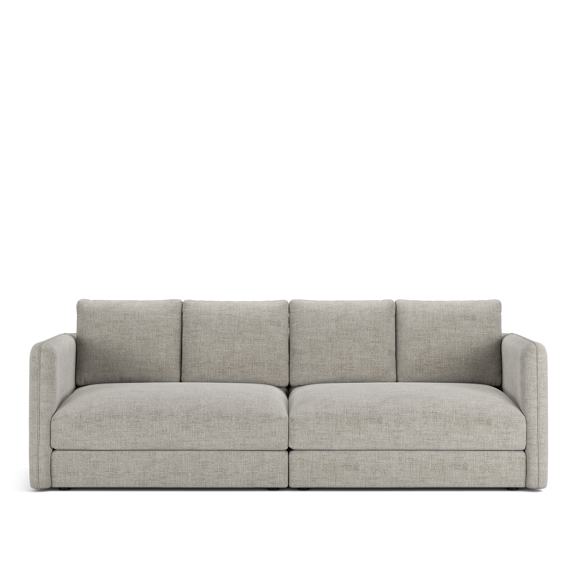NOGA - Pavarotti 2.5-Seater, Fixed Cover, Cushion Variant 02, Sienna 103 - Soffor - Gr&aring;