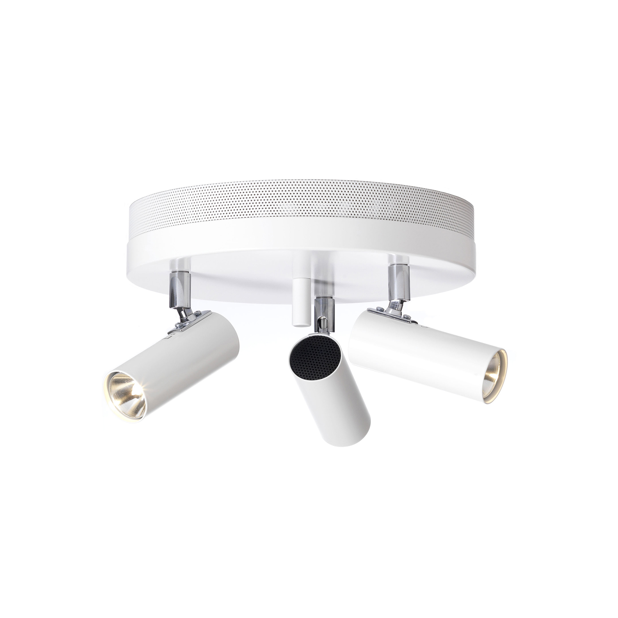 Örsjö Belysning - Puck Taklampa, Vit, 3-lågig - Spotlights - Åke Hultgren - Vit | Belysning - Taklampor - Spotlights | Möbelexperten
