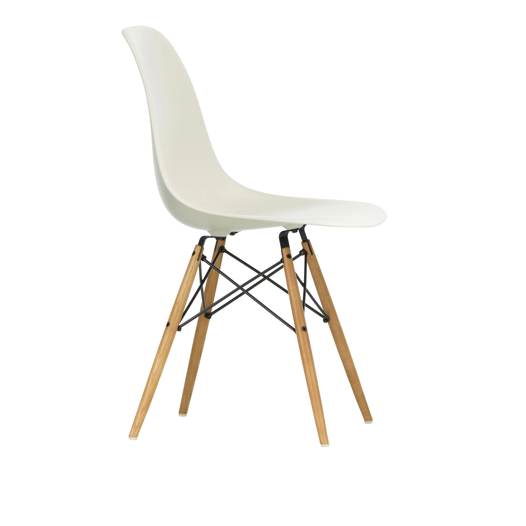 Eames RE Plastic Chair DSW stol Ash Honey Tone