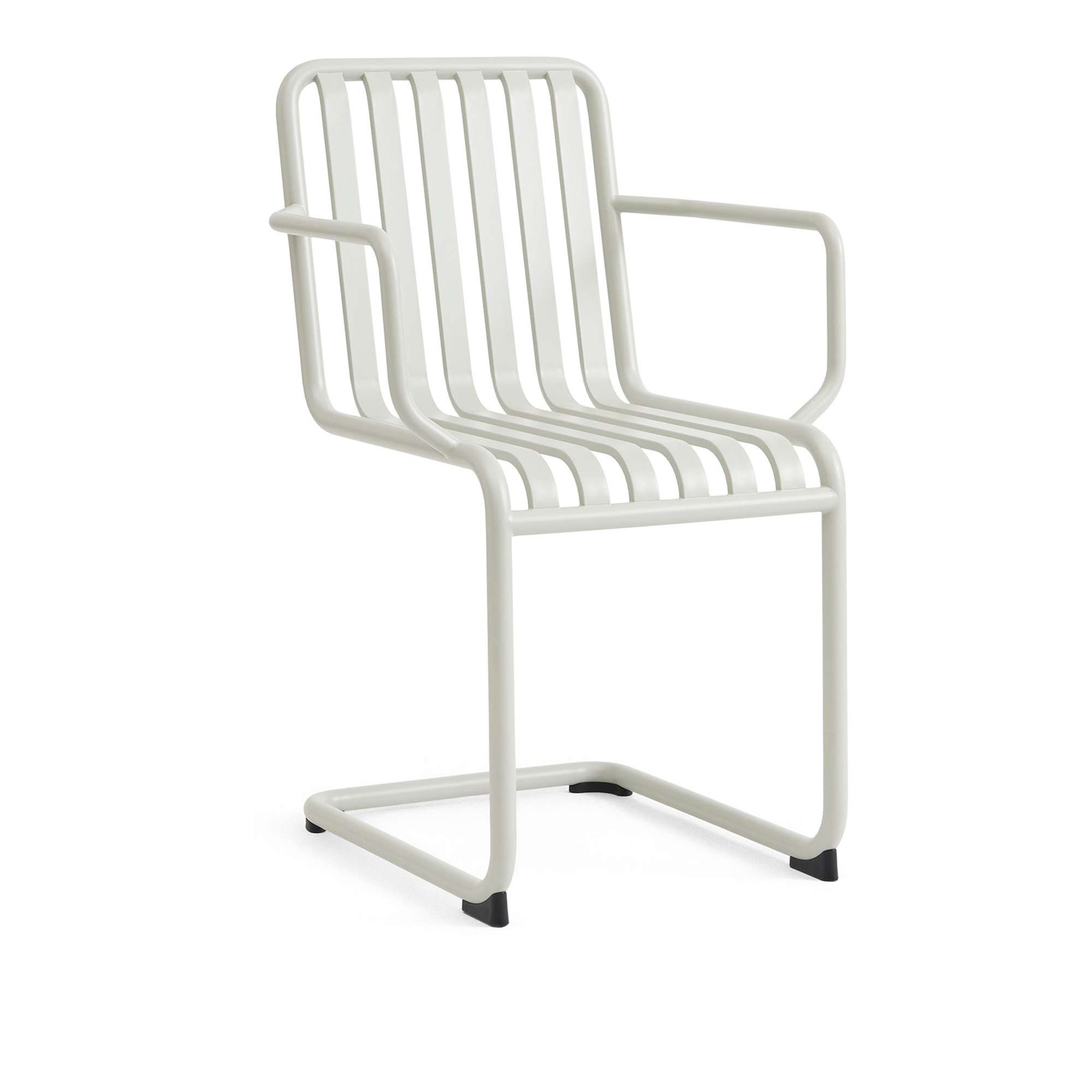 HAY - Palissade Cantilever Armchair Sky Grey - Matstolar utomhus - Ronan & Erwan Bouroullec - Metall | Utemöbler - Utestolar - Matstolar Utomhus | Möbelexperten