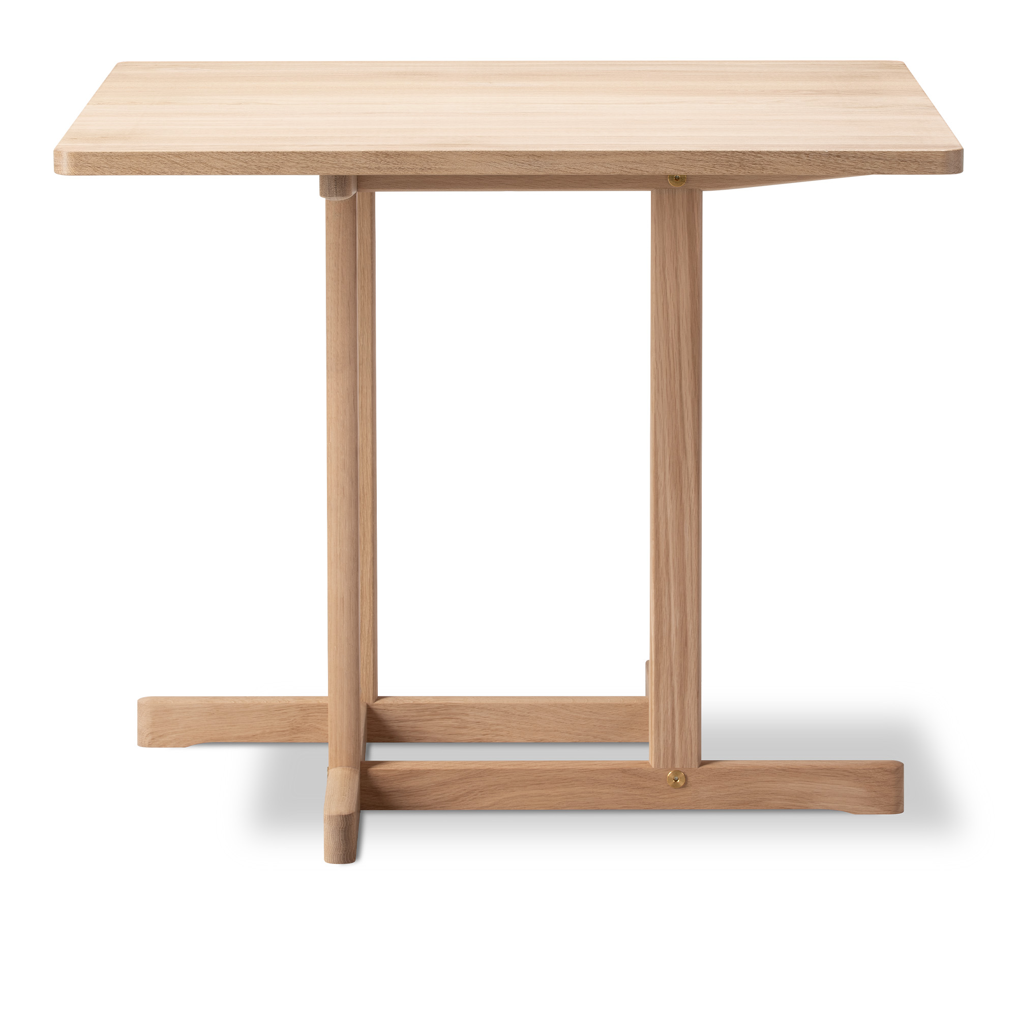 Fredericia Furniture - BM80 Mogensen Shaker Table 90x90 cm - height 73 cm - Oak soap - Matbord - Børge Mogensen - Träfärgad - Trä