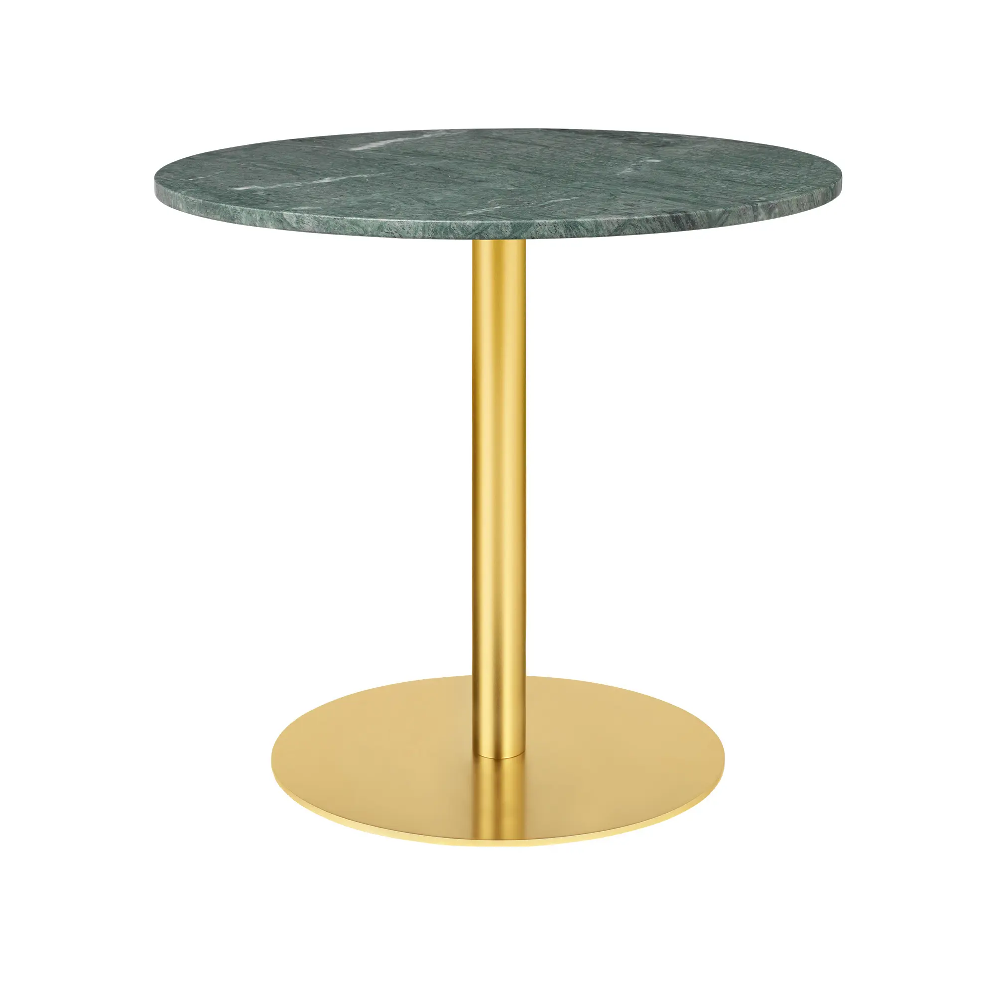 GUBI 1.0 matbord Ø80 cm mässing
