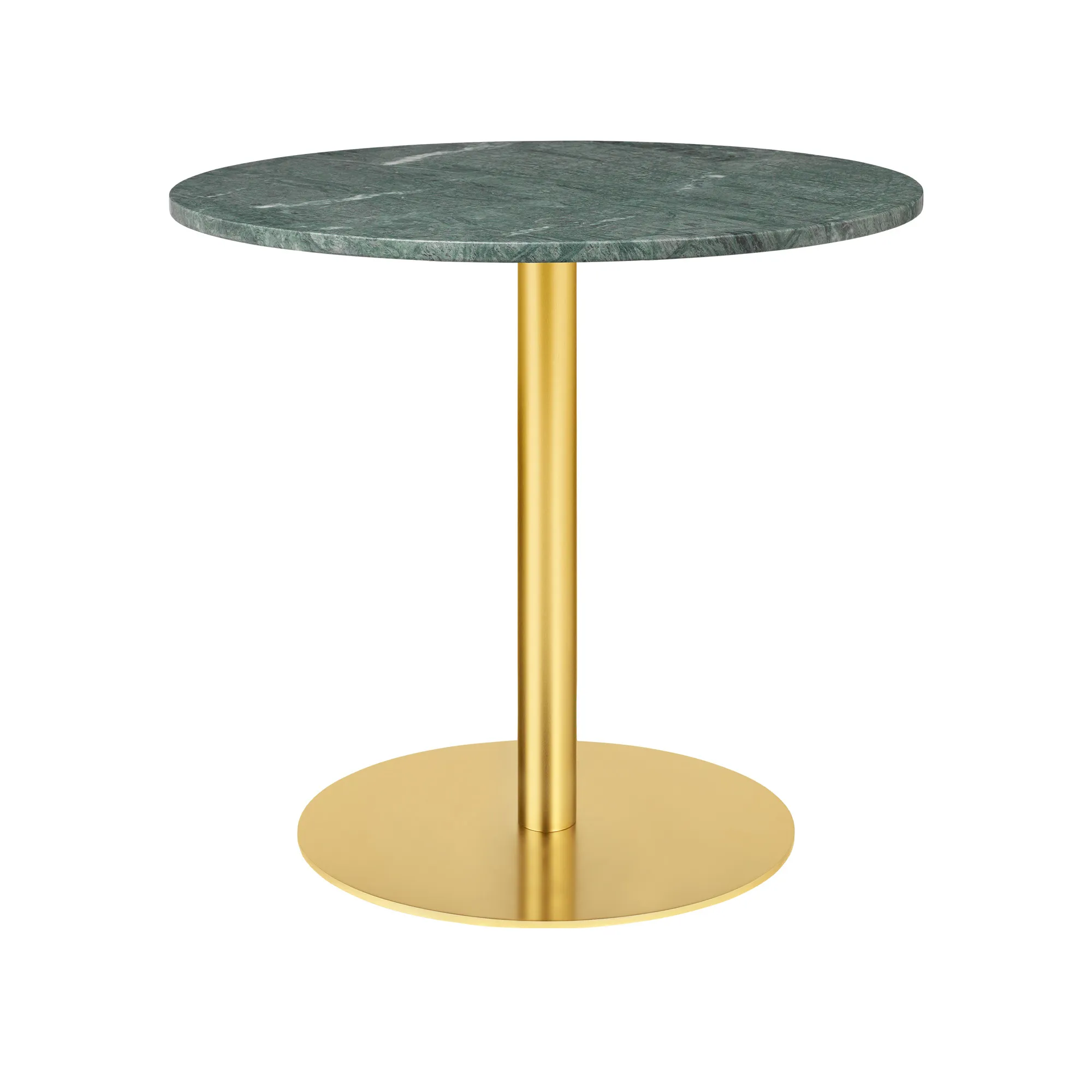 GUBI 1.0 matbord Ø80 cm mässing