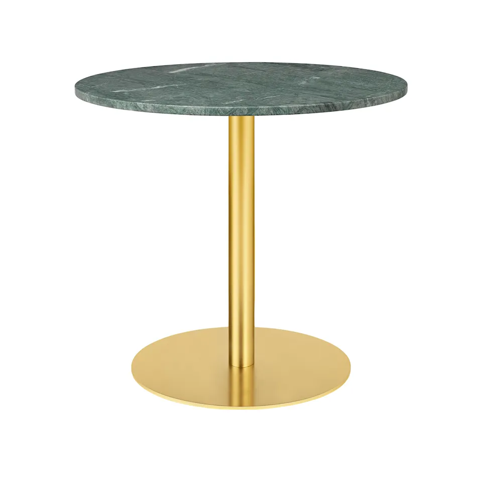 GUBI 1.0 matbord Ø80 cm mässing