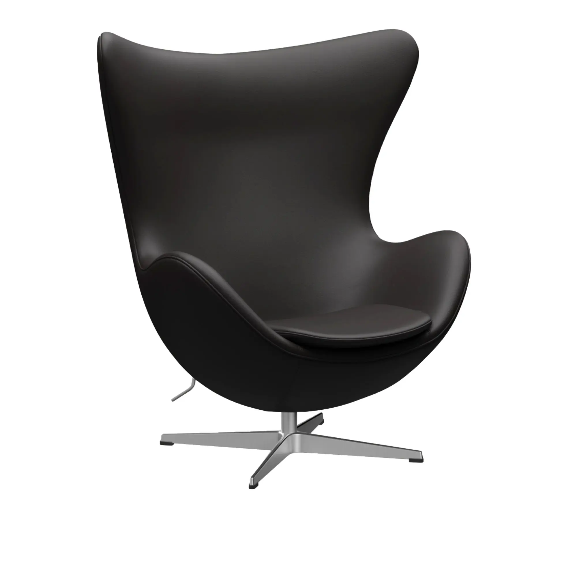 3316 Ägget fåtölj Satin Polished