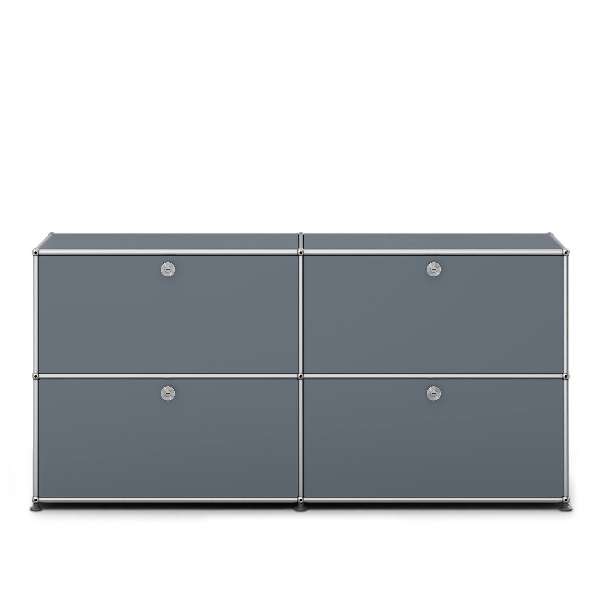 USM - USM Haller Sideboard E2 USM Mid Gray - Sk&auml;nkar och sideboards - Fritz Haller & Paul Sch&auml;rer - Gr&aring;