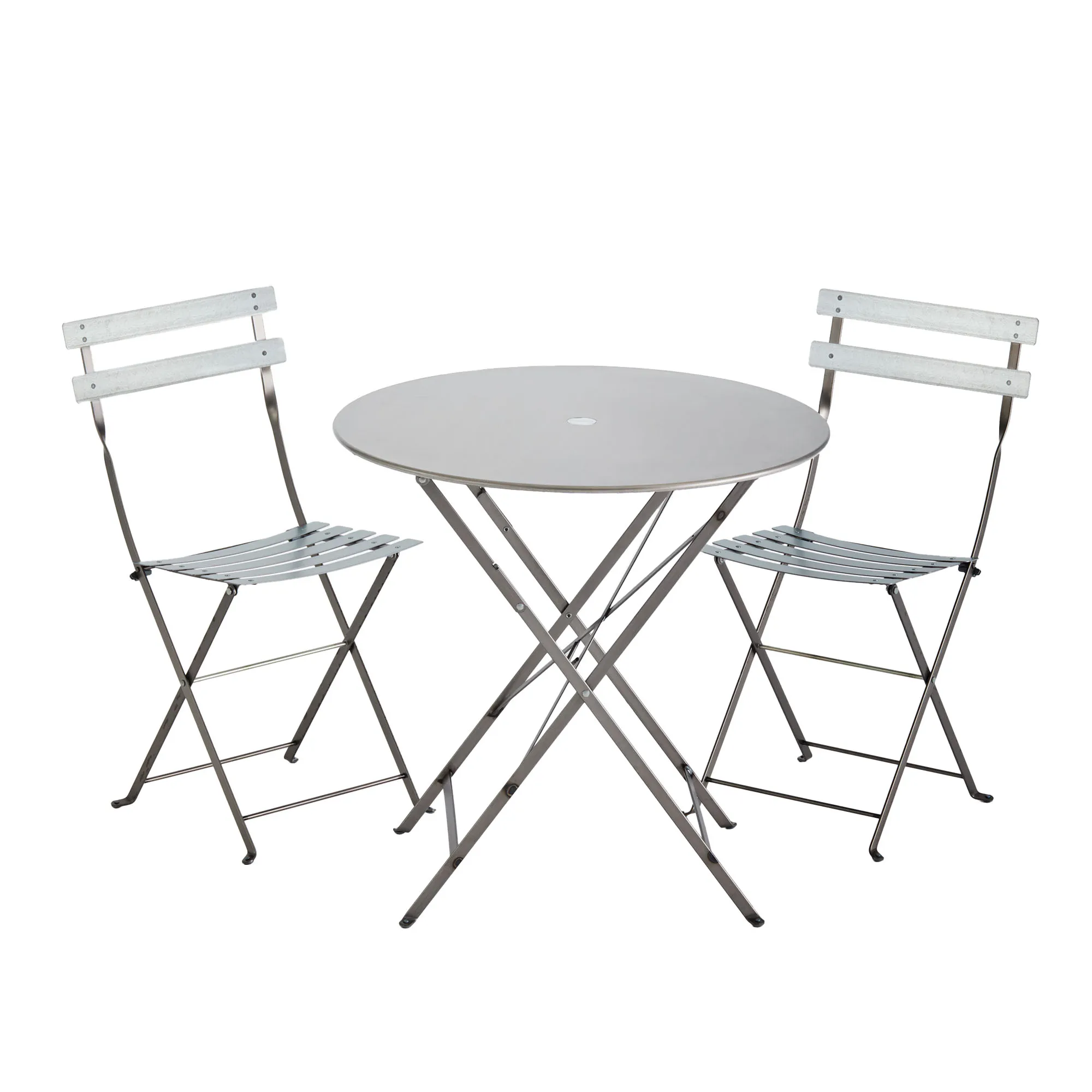 Bistro matgrupp runt bord Ø77cm & 2 stolar Exclusive Edition