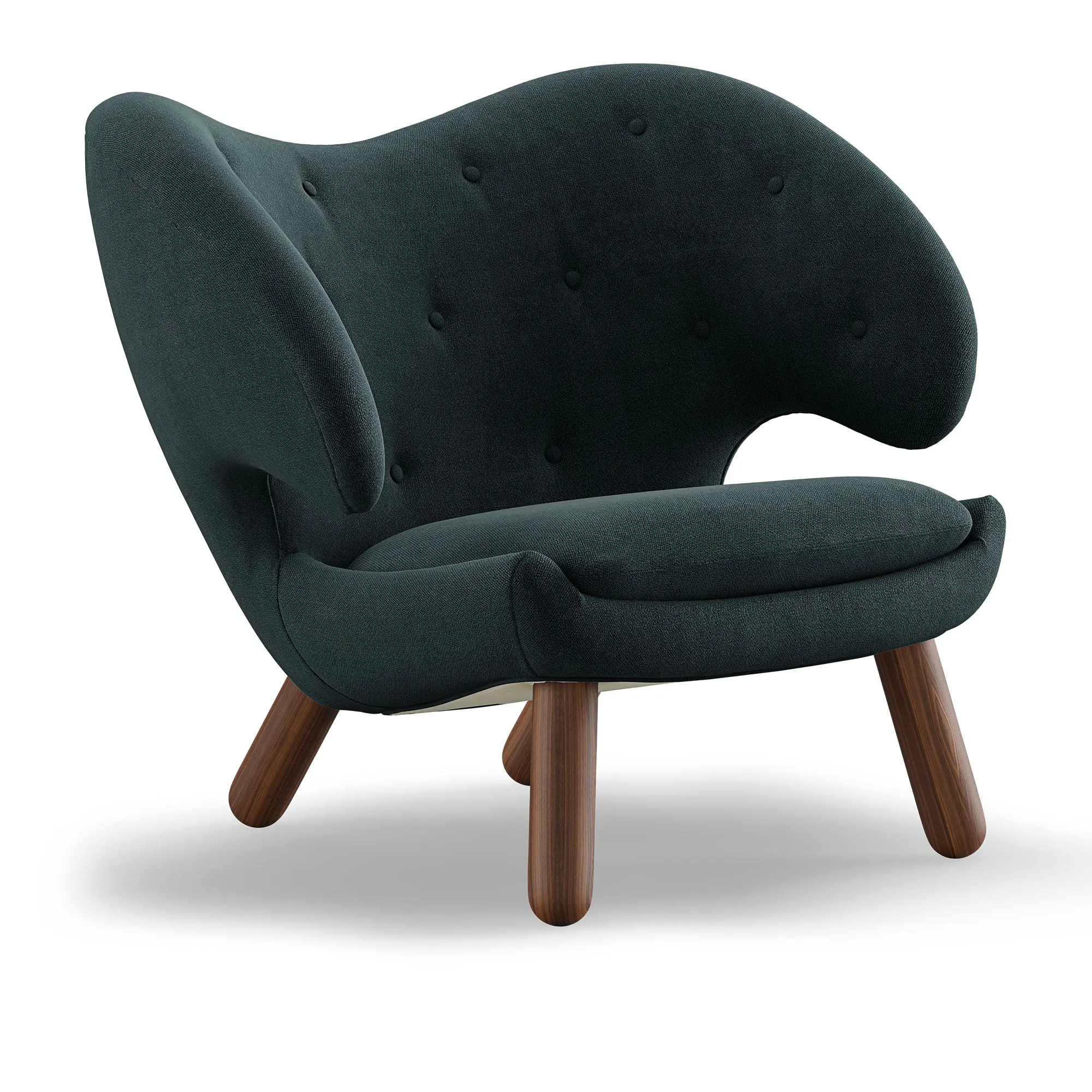 Pelican fåtölj Walnut