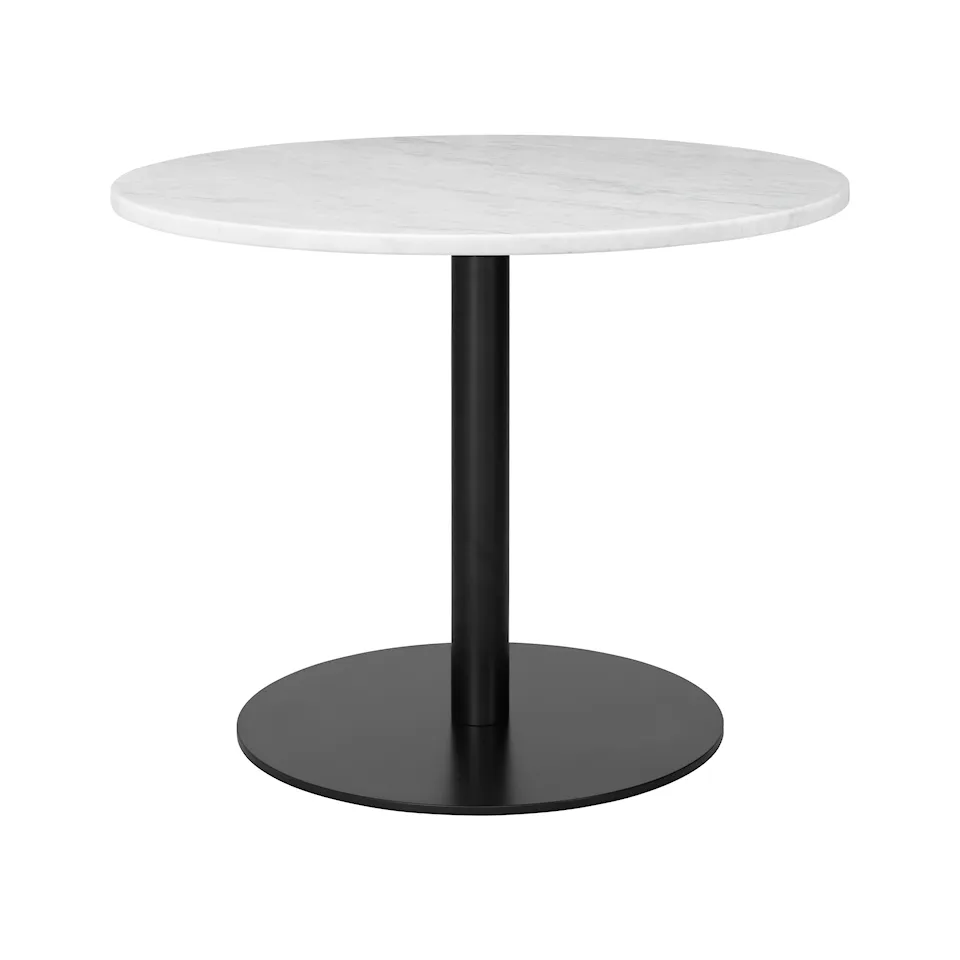 GUBI 1.0 loungebord Ø80 cm svart