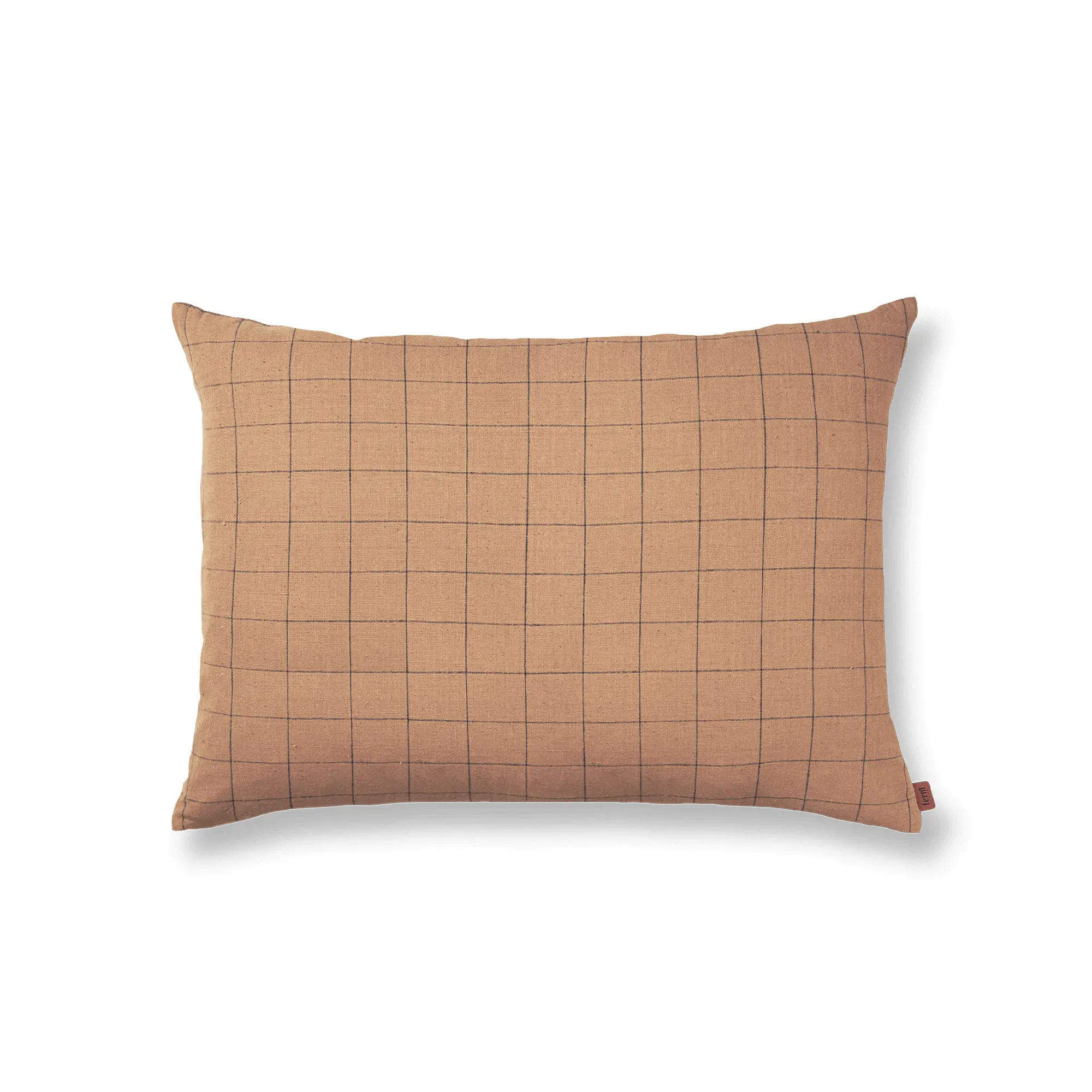 Brown Cotton Cushion Large