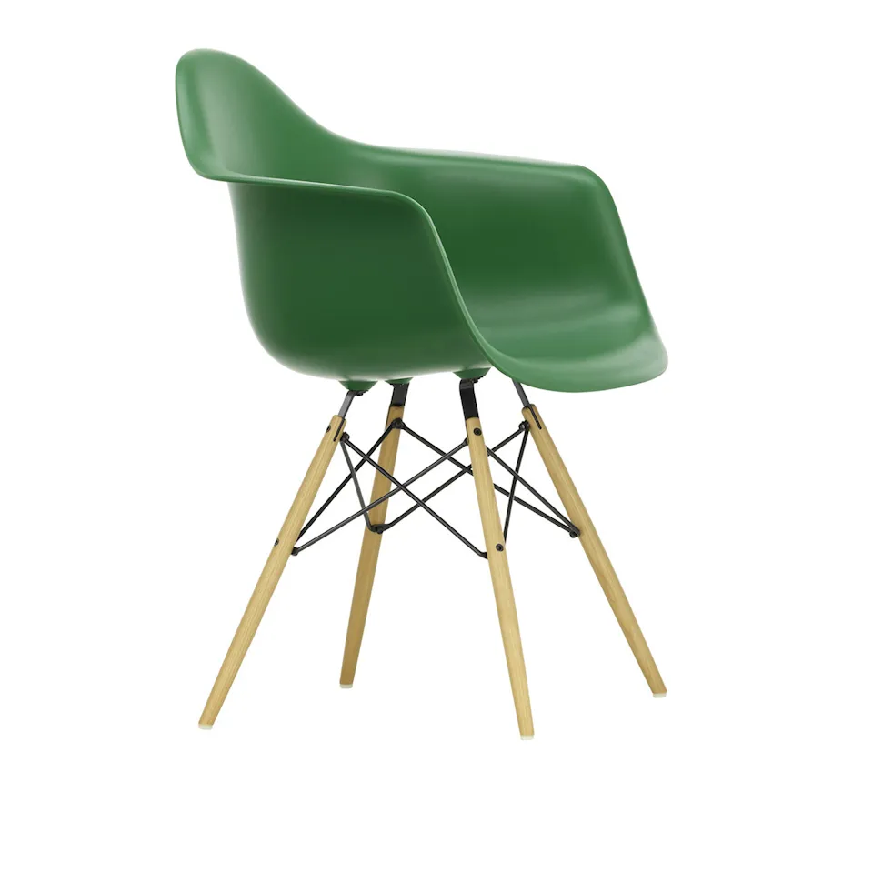 Eames RE Plastic Armchair DAW matstol Ash Honey Tone