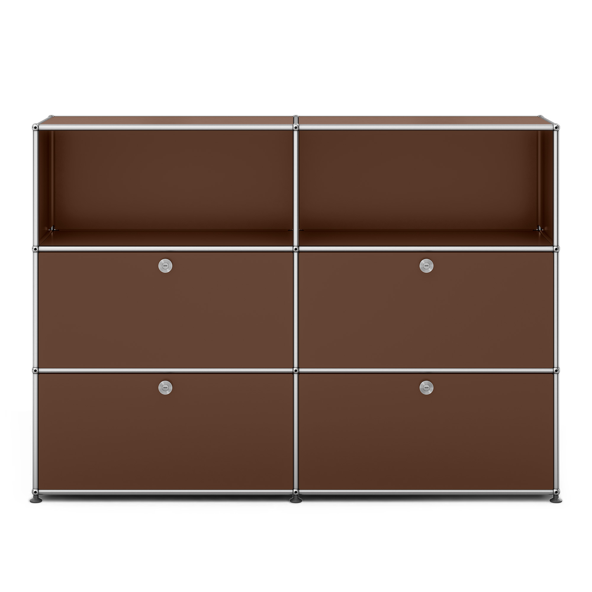 USM - USM Haller M64 22 USM Brown - Sk&auml;nkar och sideboards - Fritz Haller & Paul Sch&auml;rer - Svart - Metall