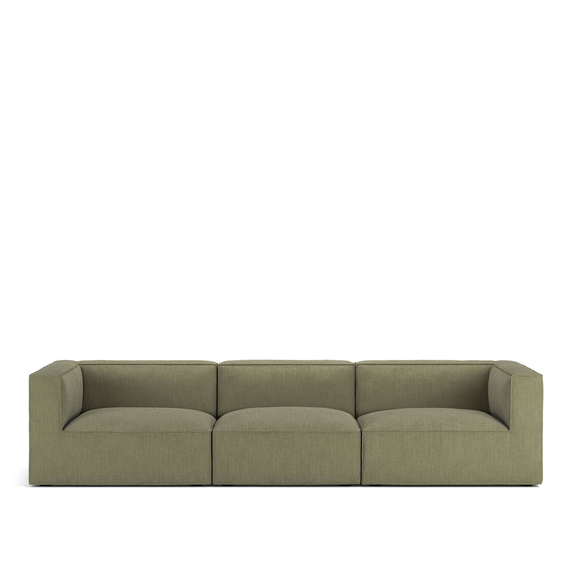 A Huseby - Famn 3-Seater Shadow Green - Soffor - Gr&ouml;n