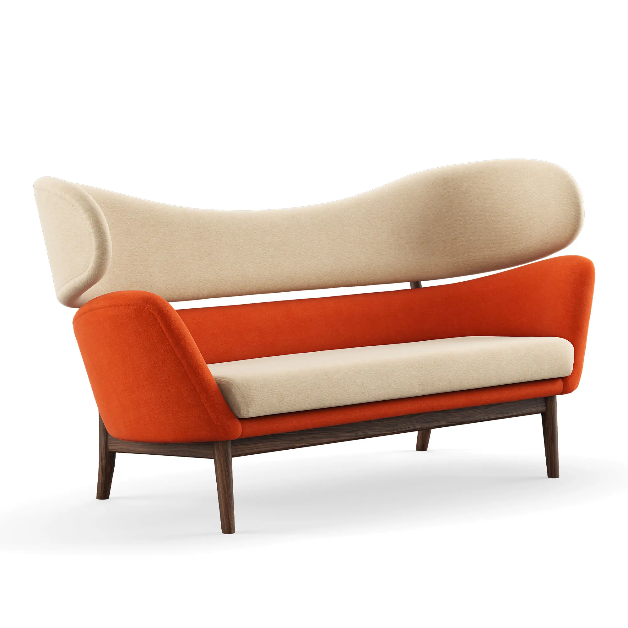 Baker sofa Walnut