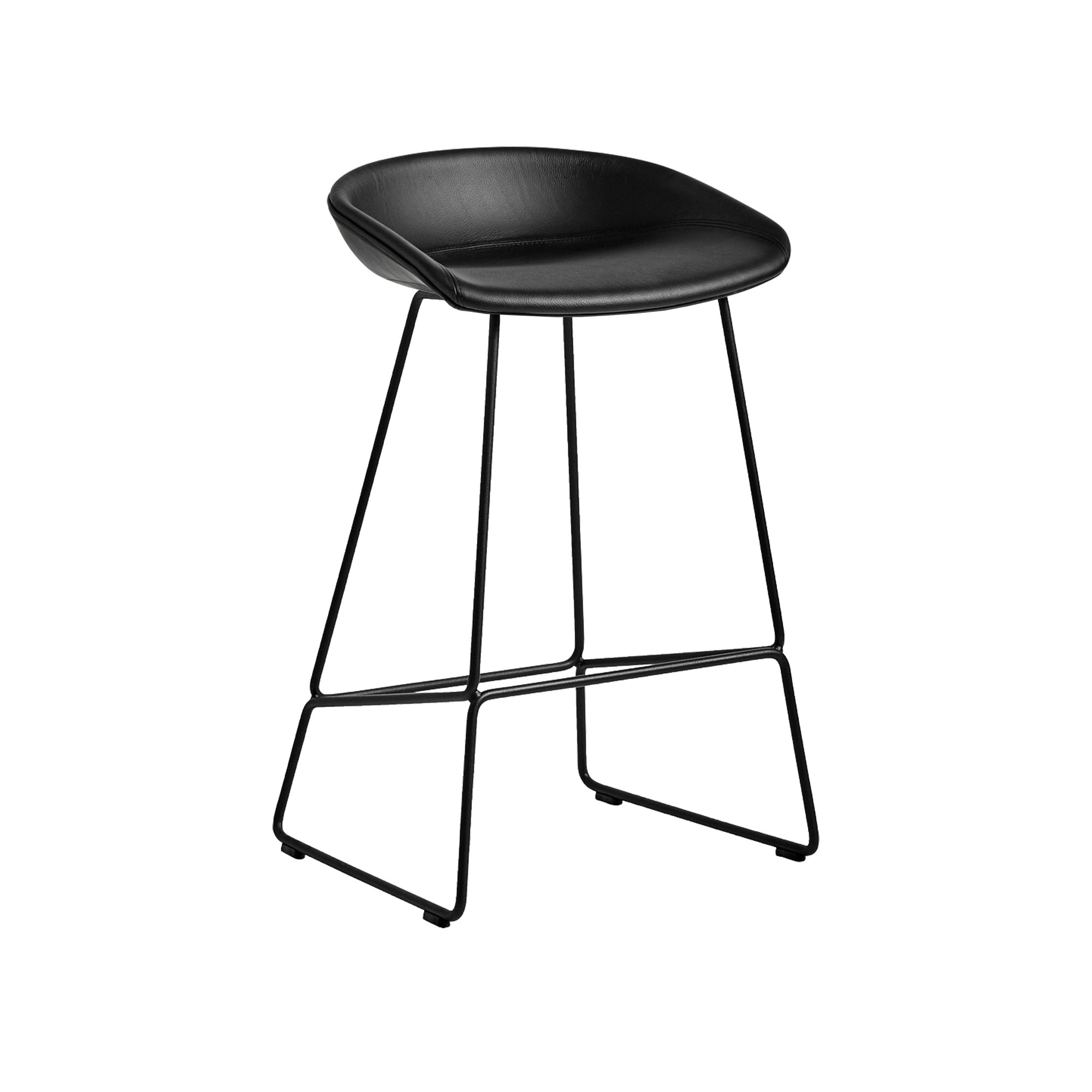 HAY - About a Stool AAS39 High - White Base - Cat.5 - Coda 2 100 - Barstolar & barpallar - Hee Welling - Metall/Plast