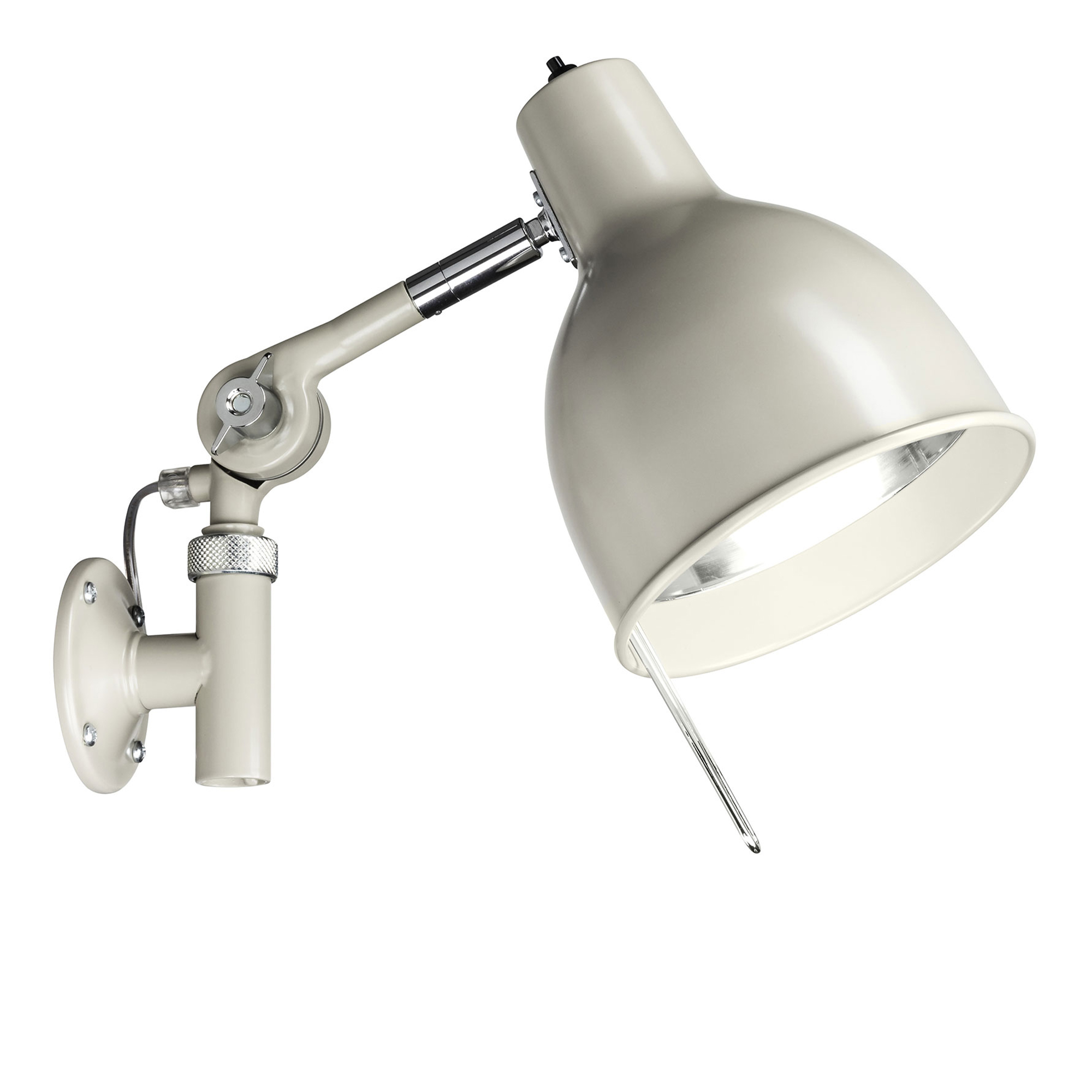 Örsjö Belysning - PJ71, Varmgrå, Kabel - Sänglampor - Box Arkitekter - Grå | Belysning - Vägg- Och Sänglampor - Sänglampor | Möbelexperten