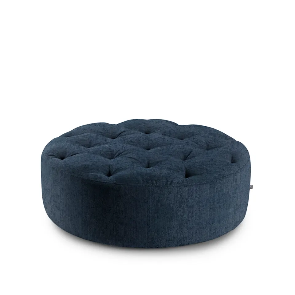 Wheel sittpuff flera knappar Ø 120 cm
