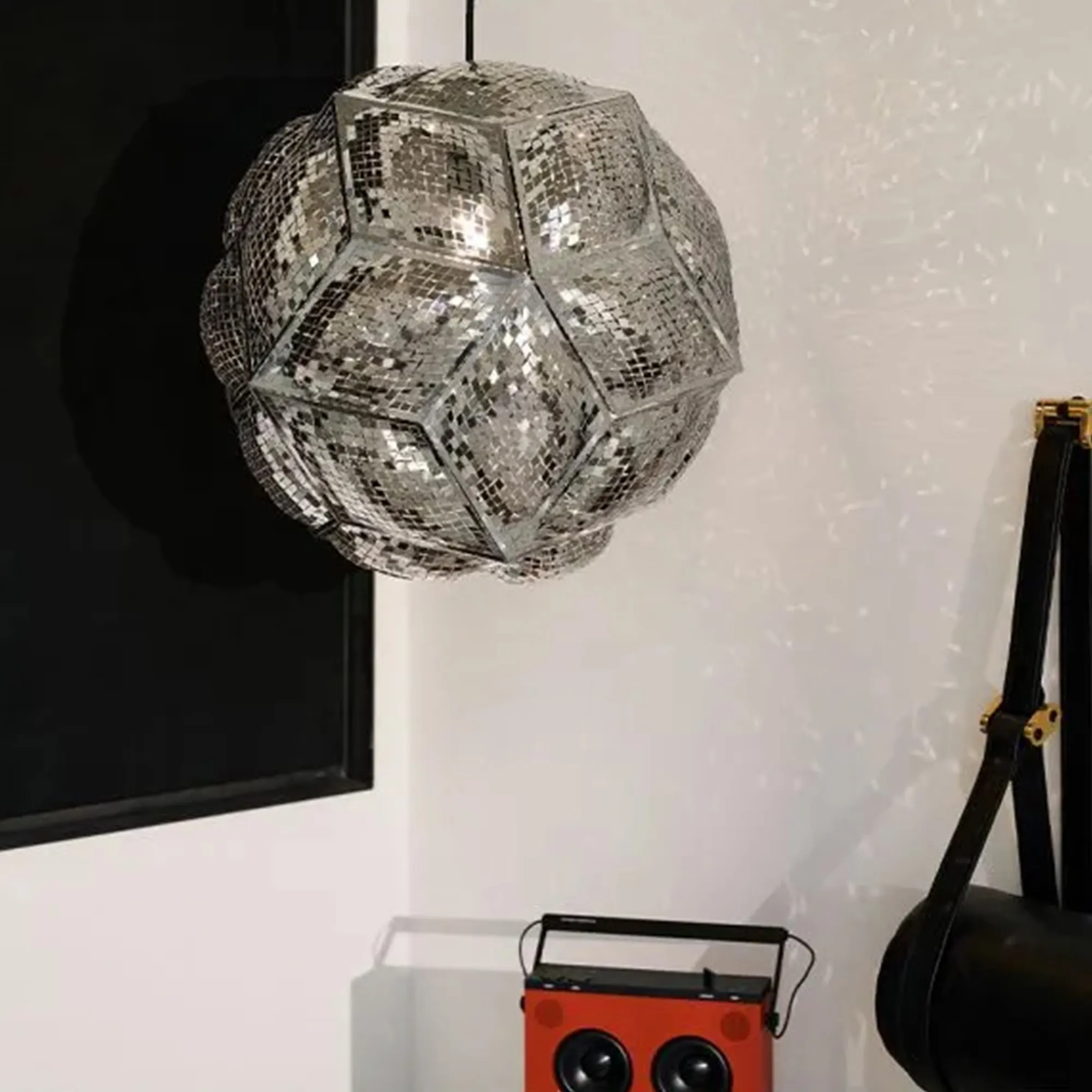 Puff Pendant Stainless Steel