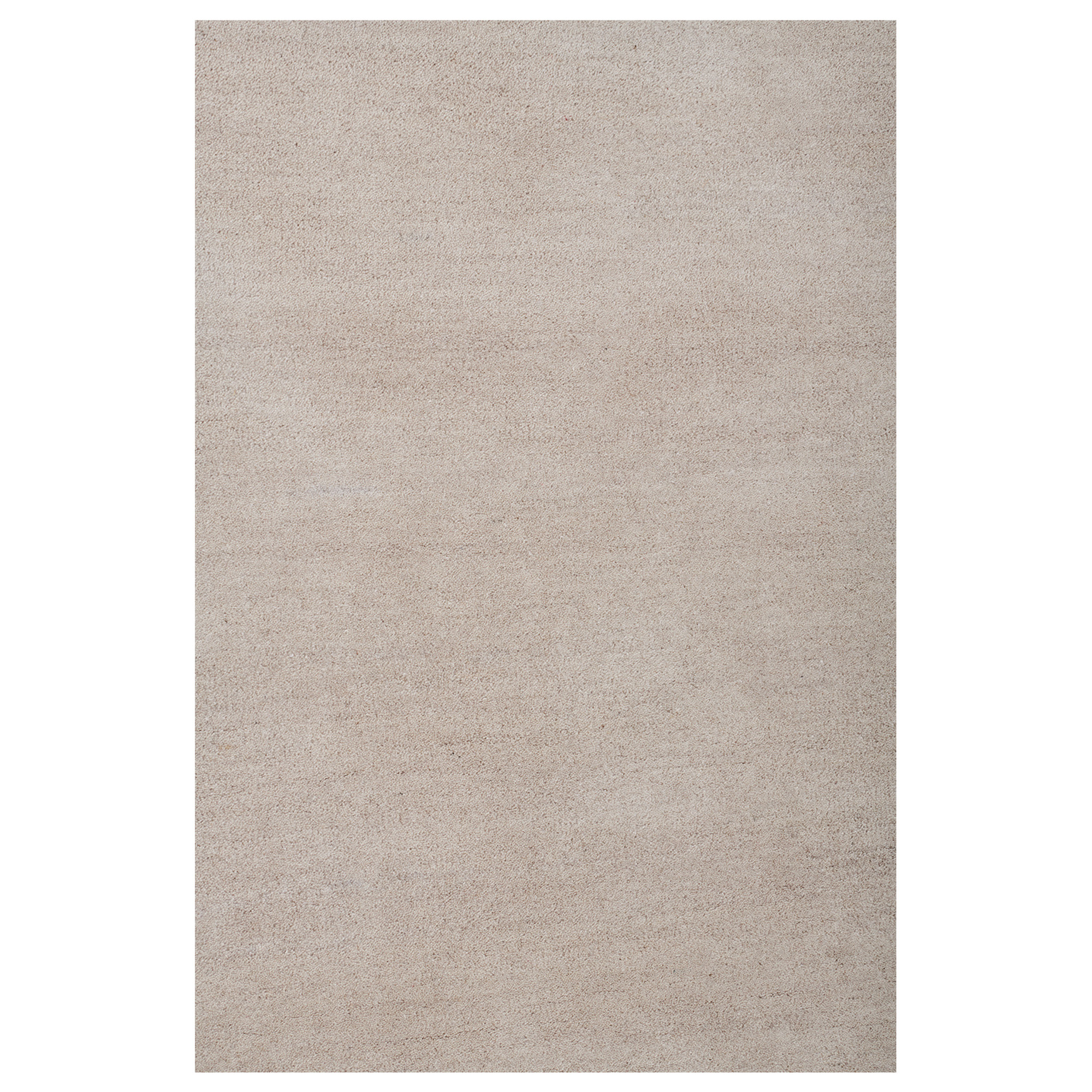 Länna Möbler - Solid Wool Rug Soft Beige 300 x 400 cm - Ullmattor - Beige - Bomull/Ull | Mattor - Material - Ullmattor | Möbelexperten