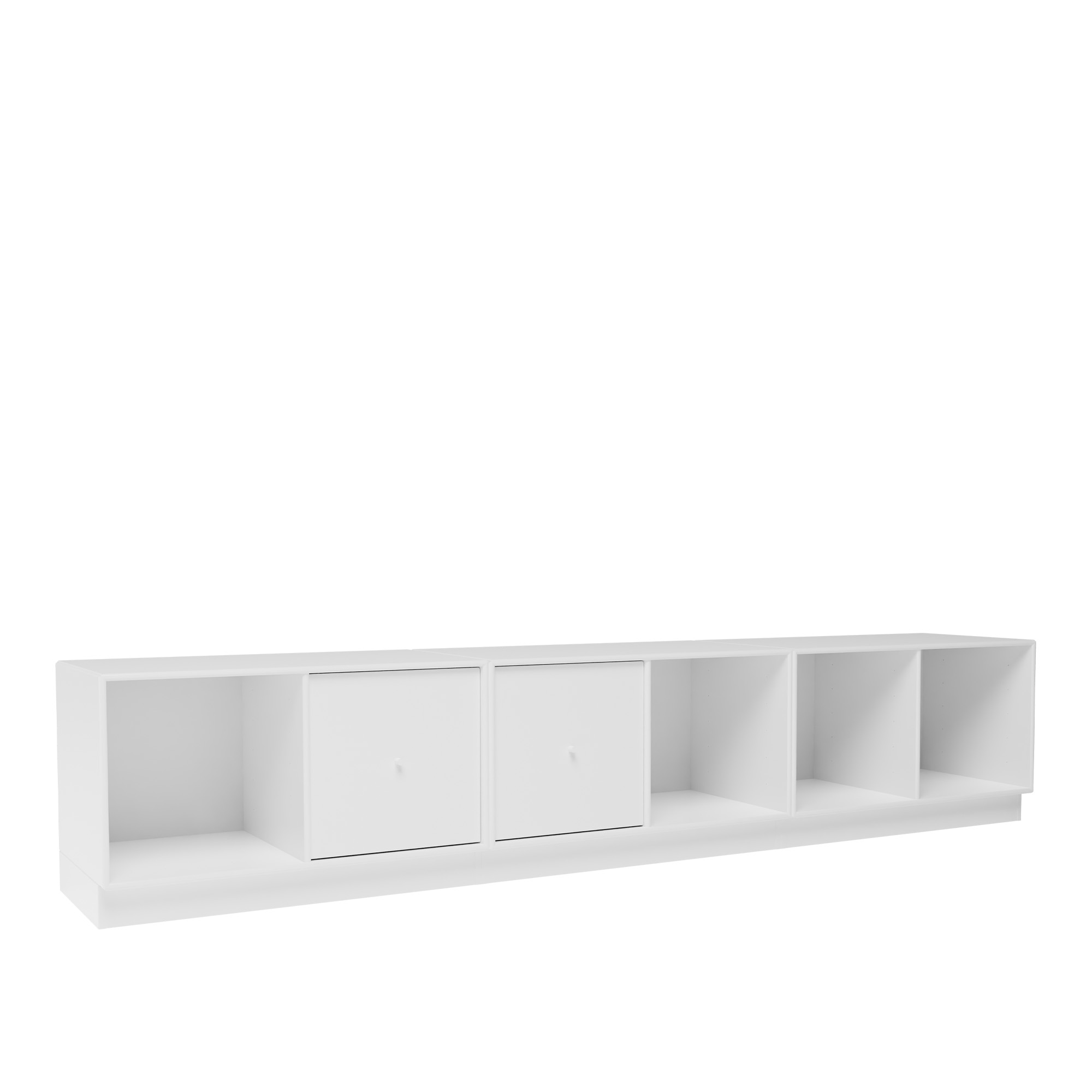 montana - rest iii bench 101-newwhite 07 plinth 7 cm - skåp och vitrinskåp - peter j. lassen - vit - trä