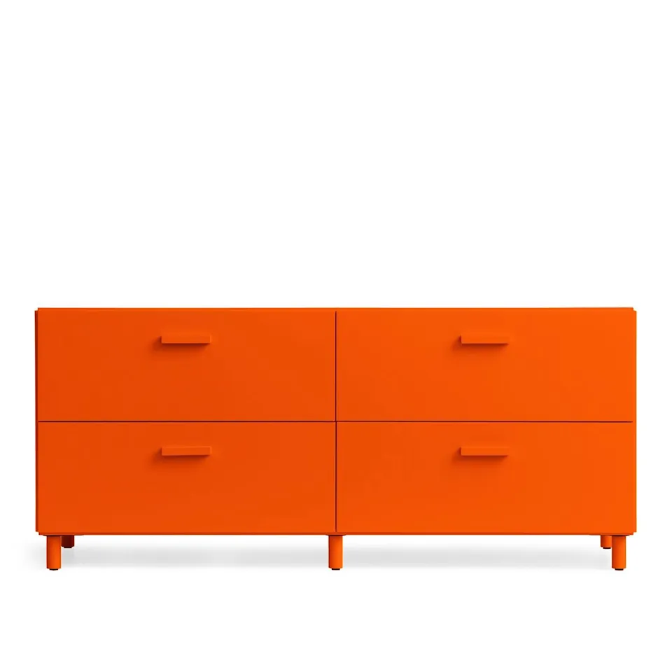 Relief Chest of Drawers Low Legs