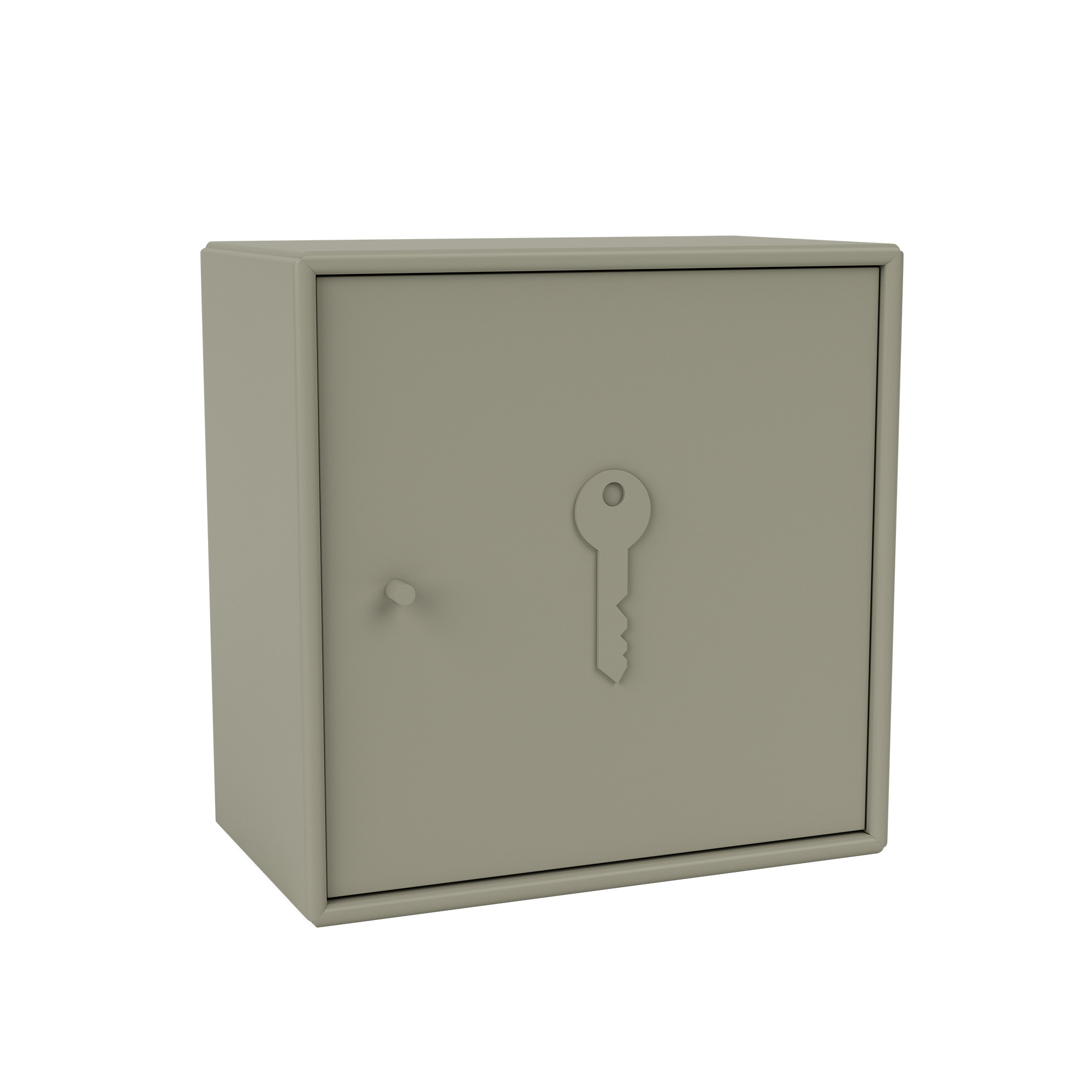 montana - unlock key cabinet 144-fennel 04 suspension rails - skåp och vitrinskåp - peter j. lassen - grön - trä