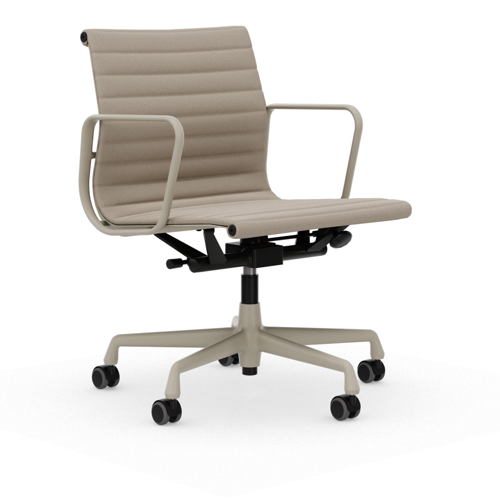 Vitra - EA 117 Chalk Track Light Grey/Cream 02 - Kontorsstolar - Charles & Ray Eames | Möbler - Stolar Och Pallar - Kontorsstolar | Möbelexperten