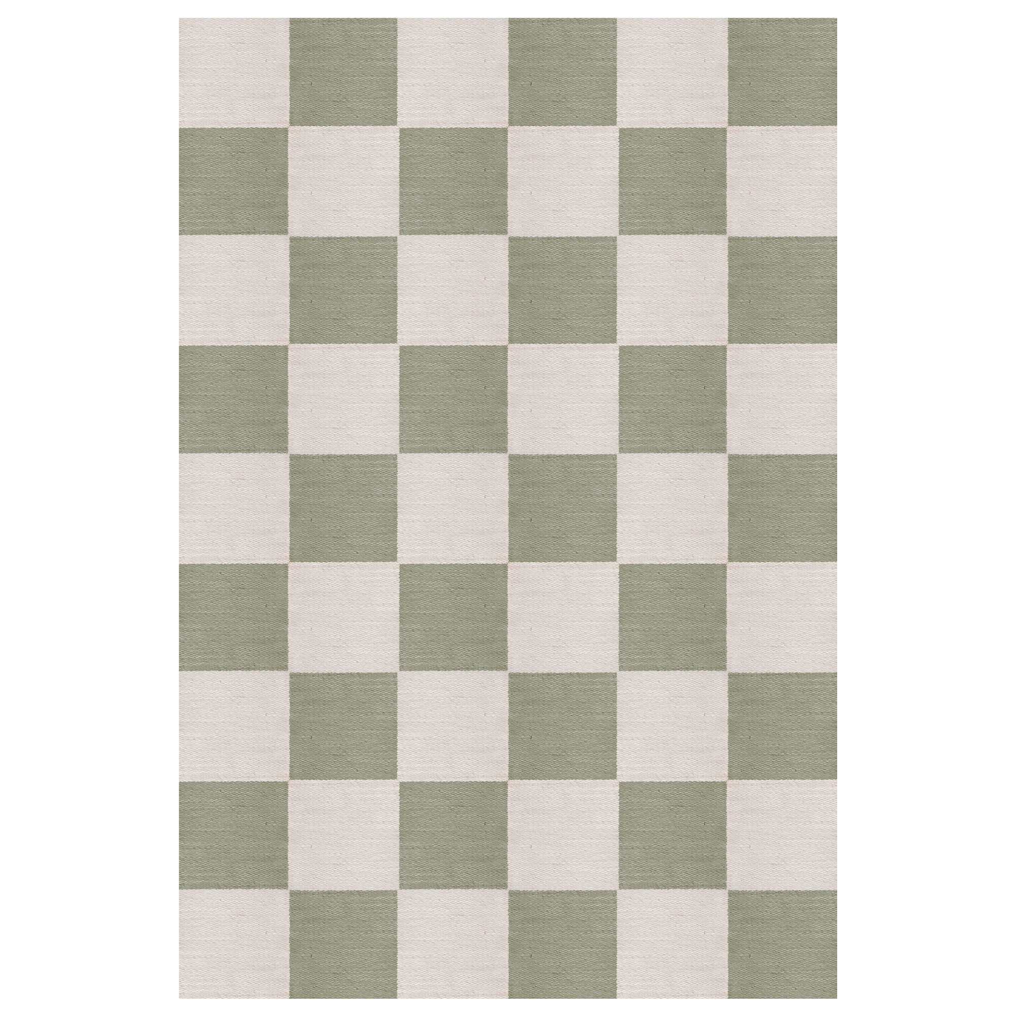 Layered - Chess Flatweave Sage 250 x 350 - Ullmattor