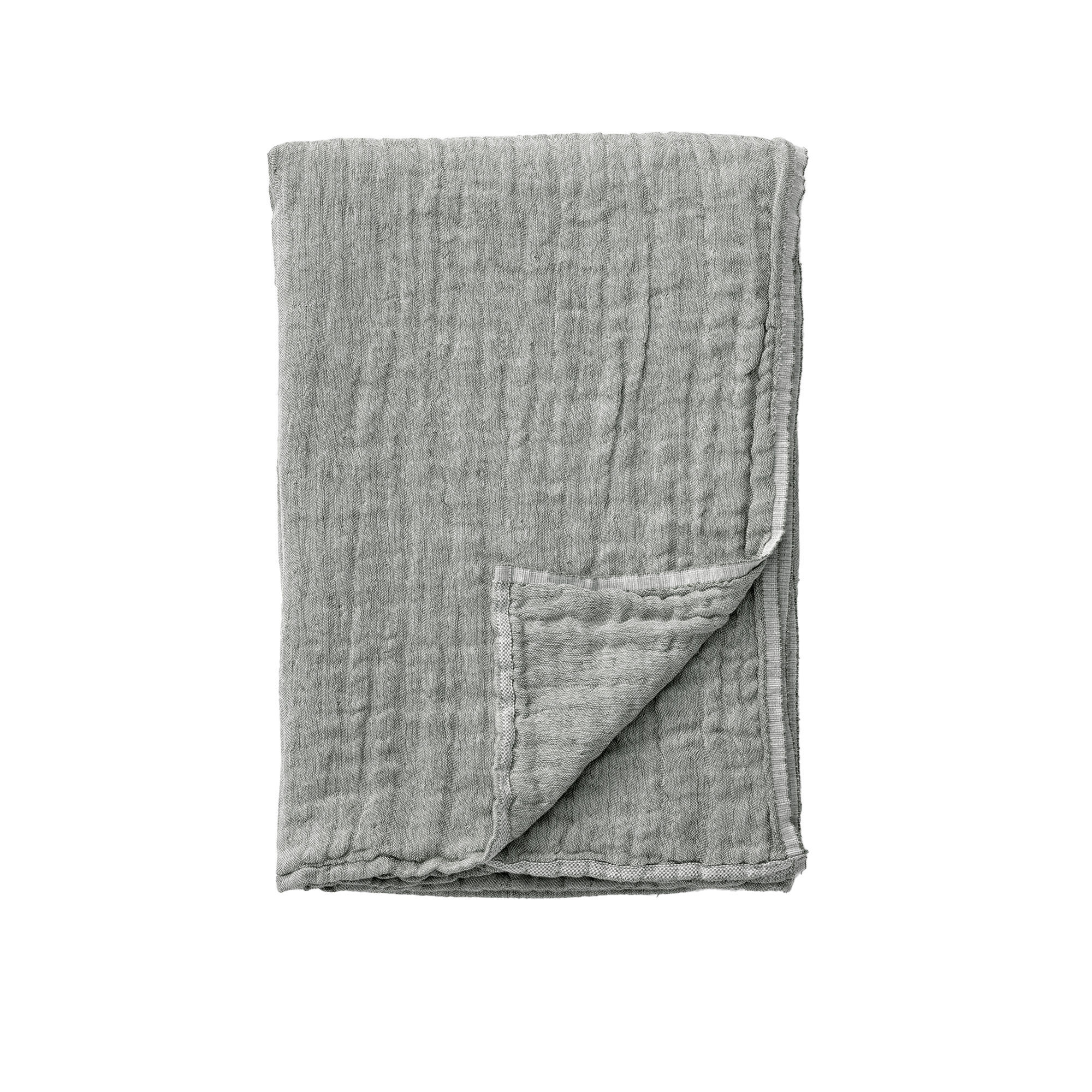 &Tradition - Collect Throw SC81, Moss&Cloud/Cotton/Linen, 140x210 cm - Plädar & filtar - Space Copenhagen - Grön