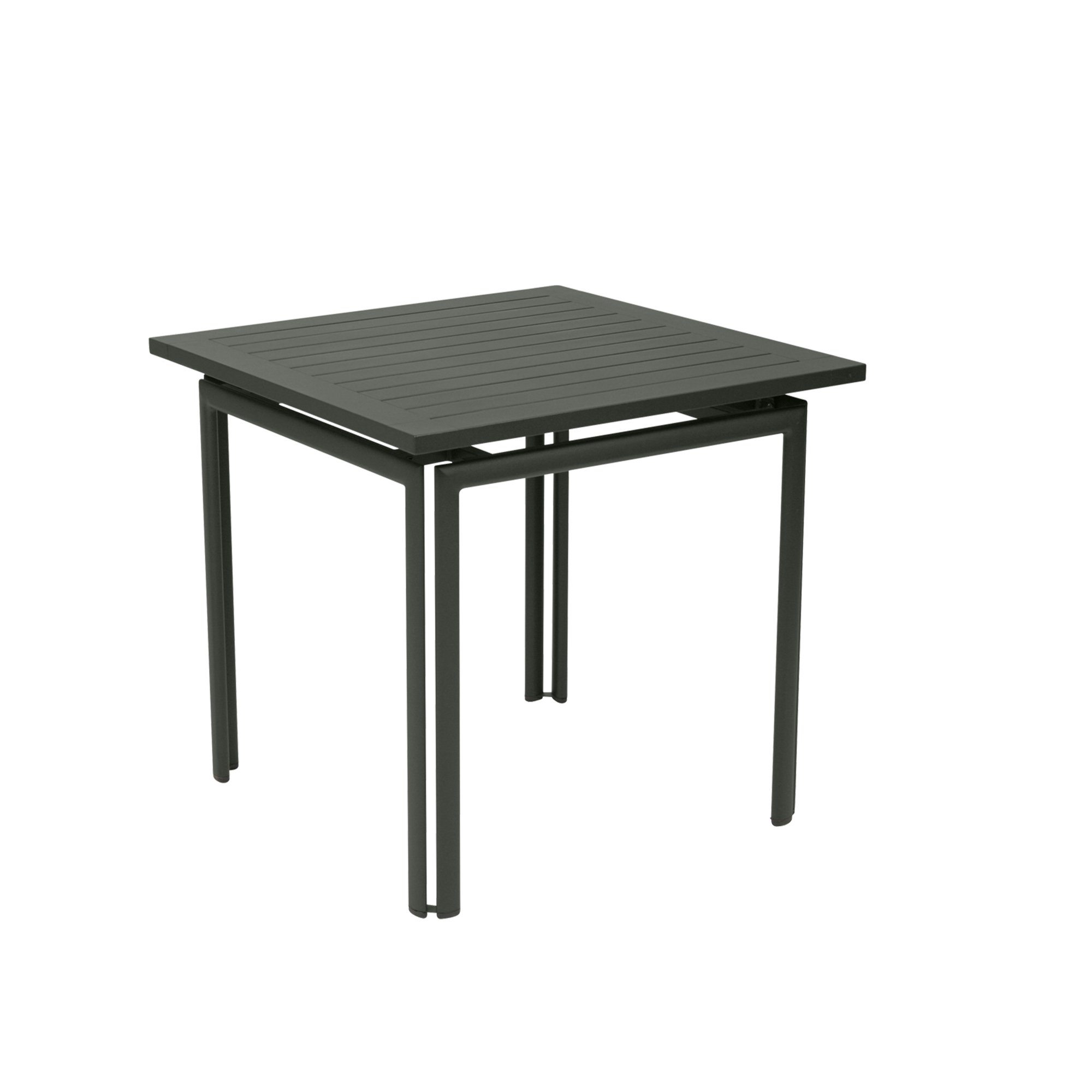 Fermob - Costa Table 80 x 80 cm, Rosemary - Matbord utomhus - Grön - Metall