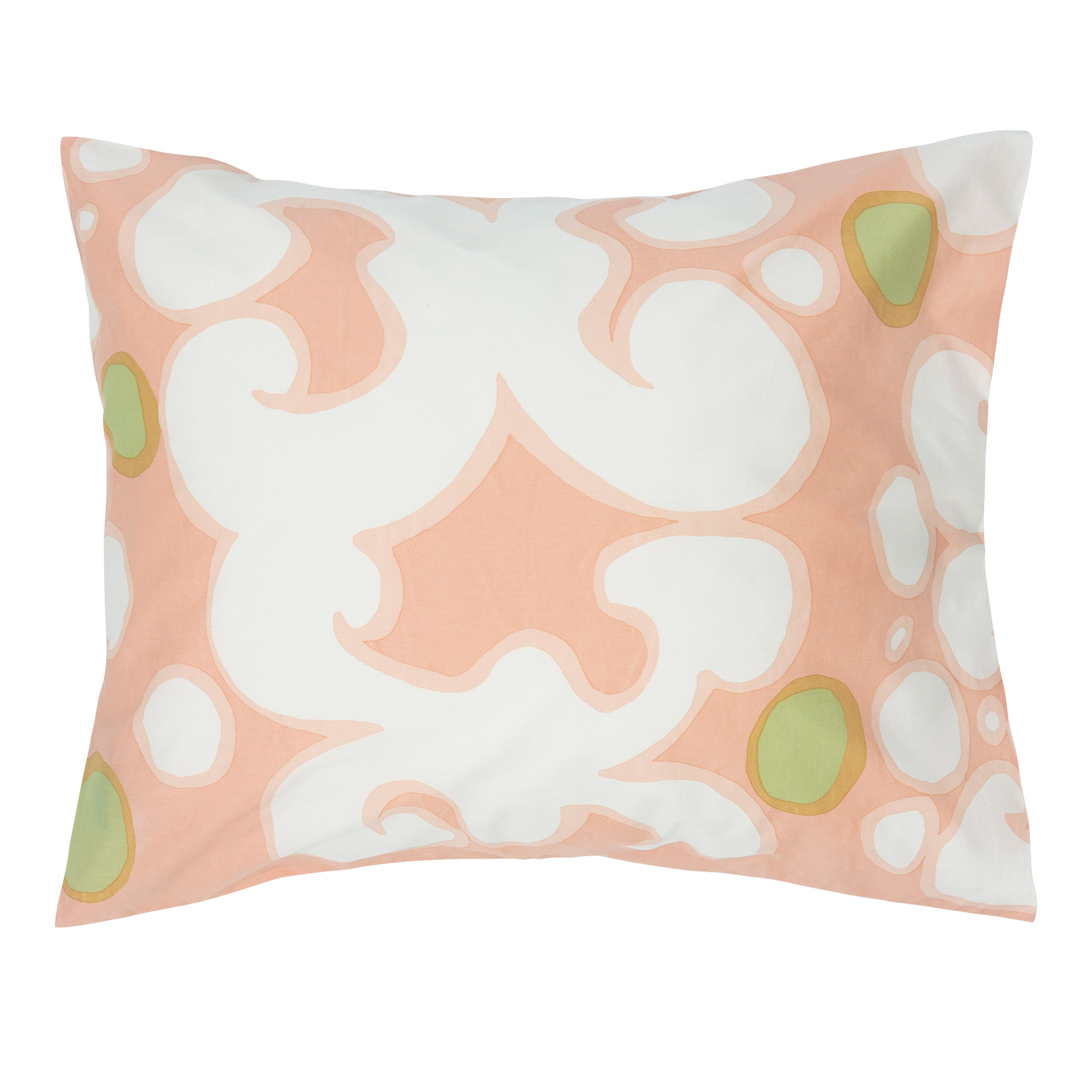 Marimekko - KEIDAS PC 50x60 CM, powder, off white, pear - Örngott - Annika Rimala | Textilier - Sovrumstextilier - Örngott | Möbelexperten