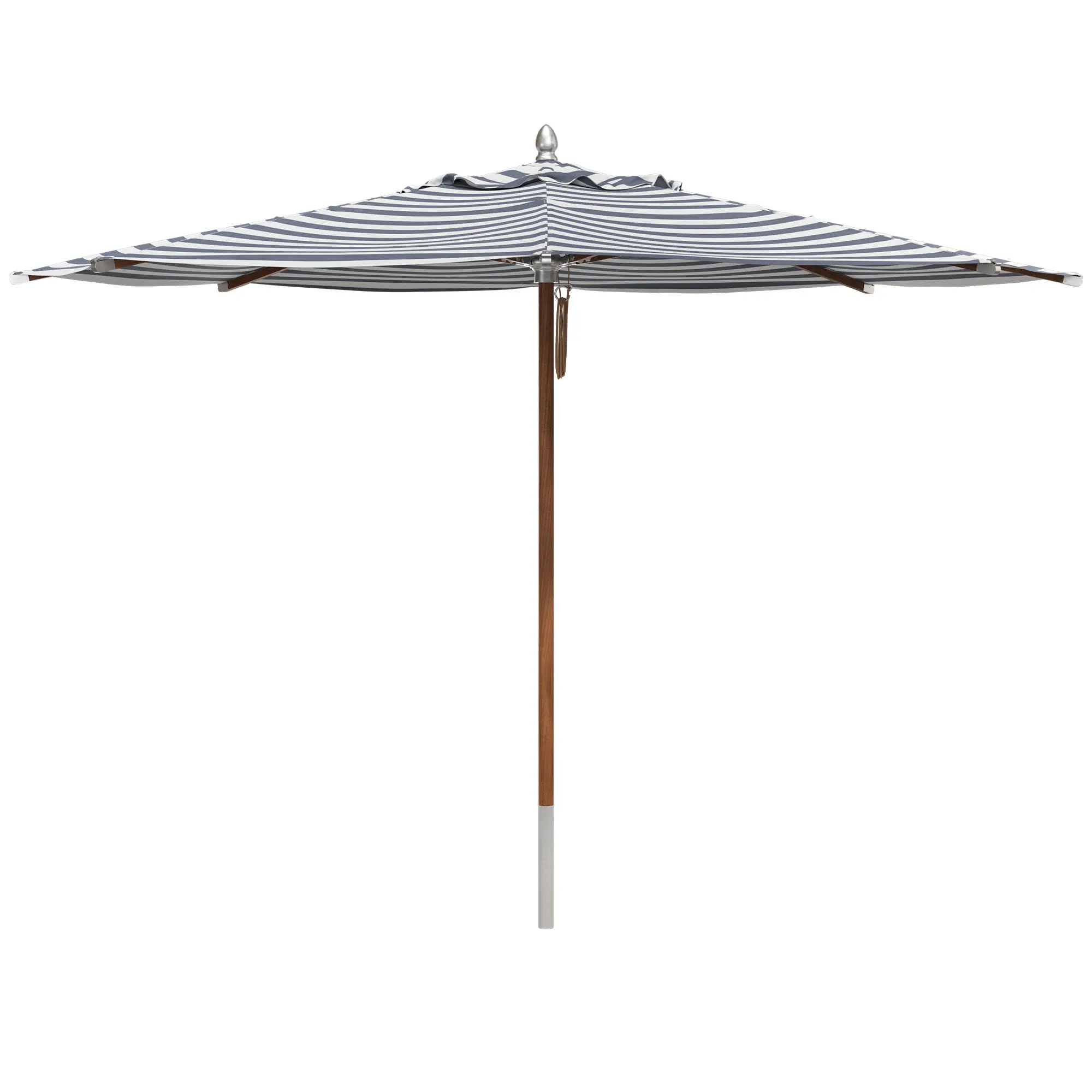 Atlantis Dark Blue Stripes parasoll Ø330 cm