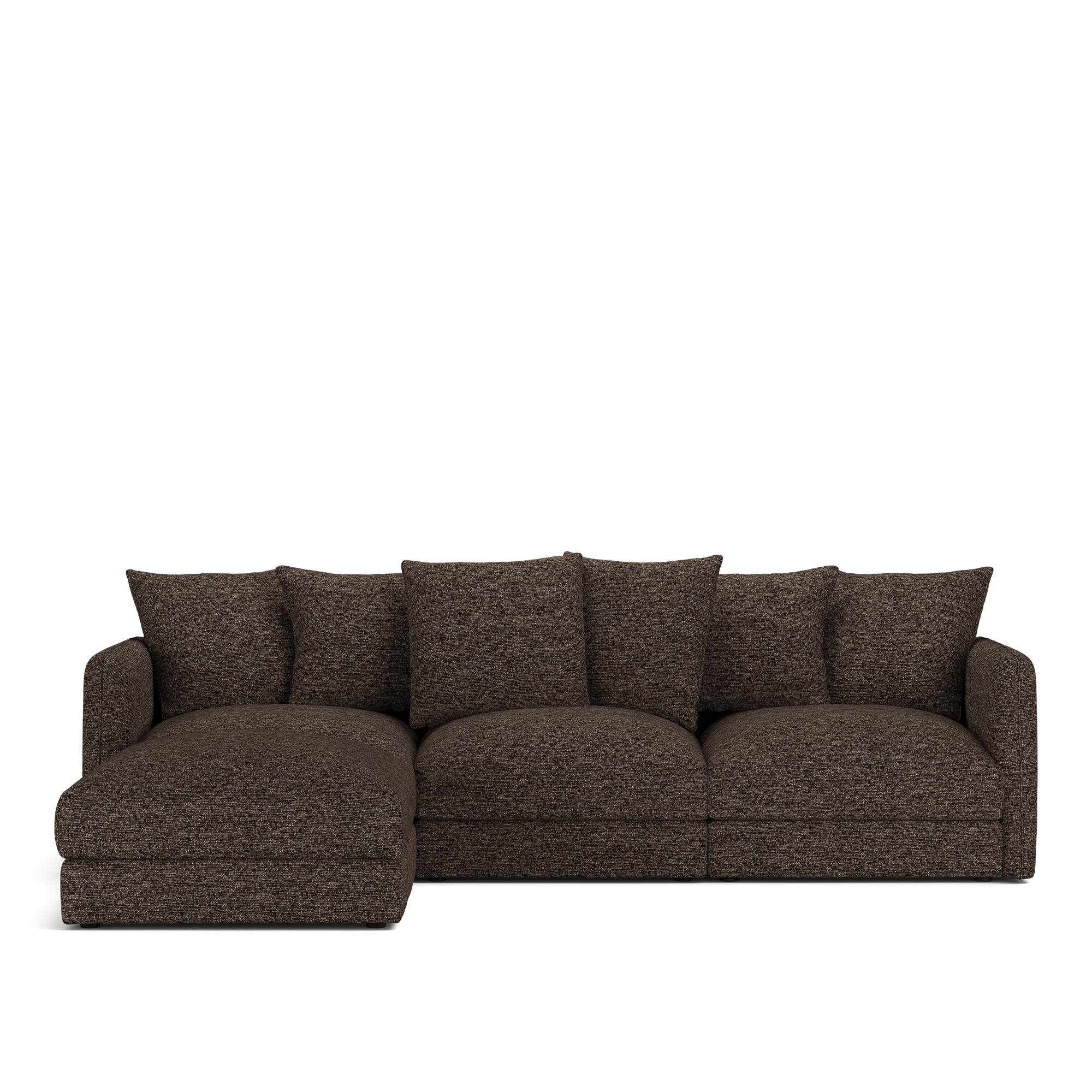 NOGA - Pavarotti 3-Seater with Ottoman Lucinasco 17 Fixed Upholstery - Soffor