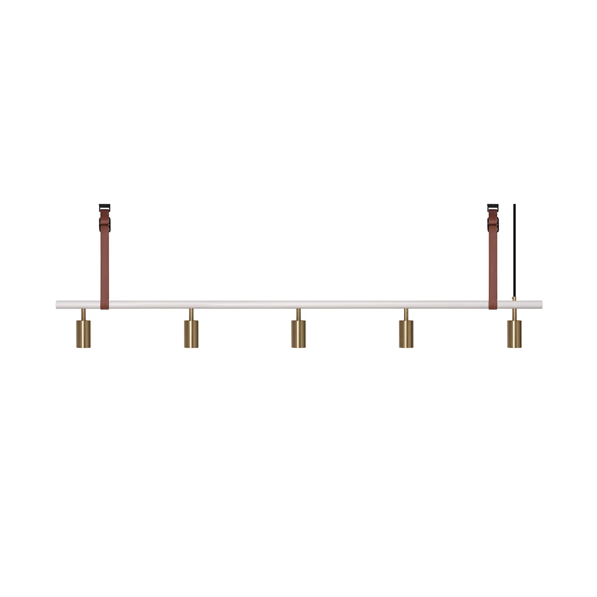 Long John 5 White/Brass
