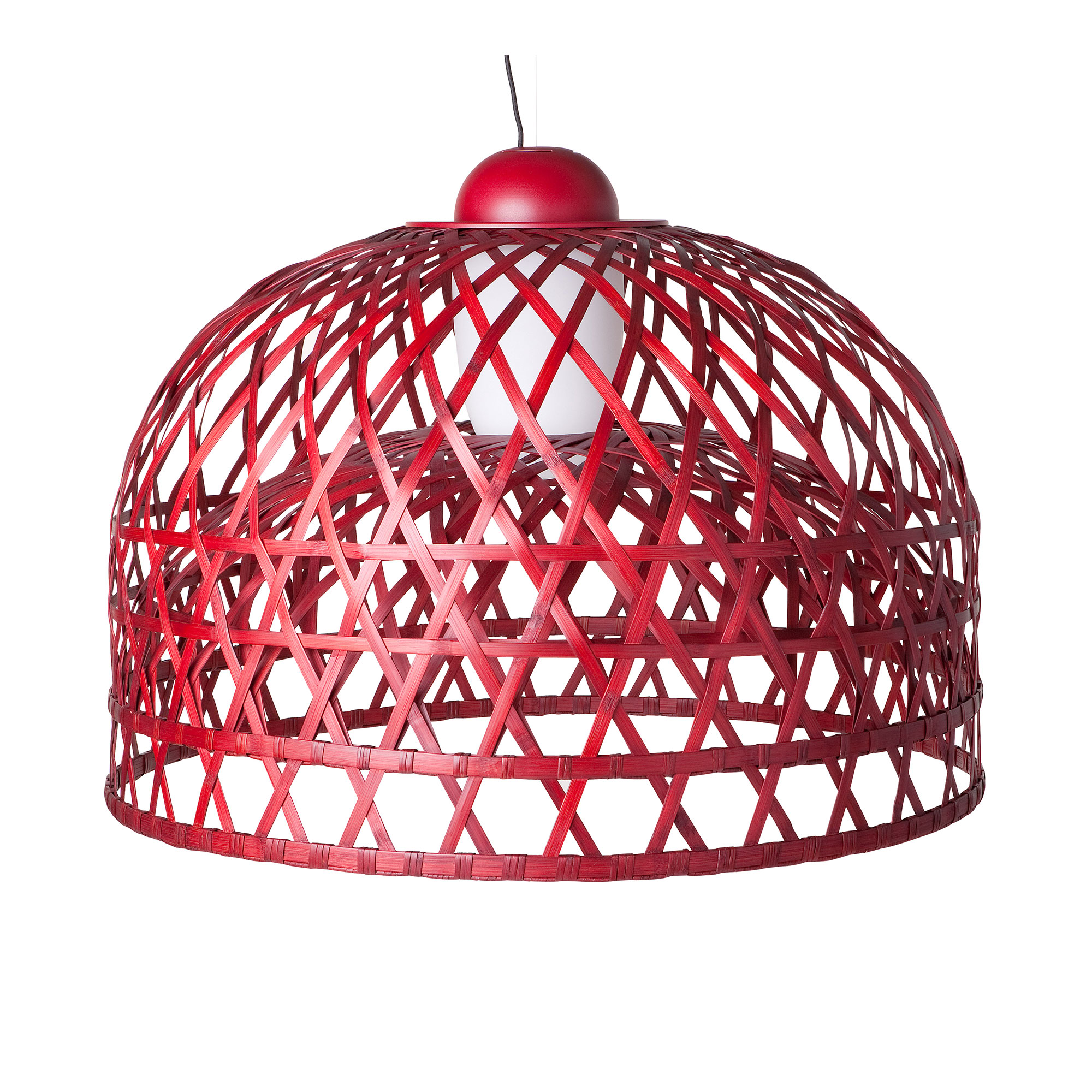 Moooi - Emperor - Pendellampa. Stor, Röd - Pendellampor - Neri & Hu - Röd
