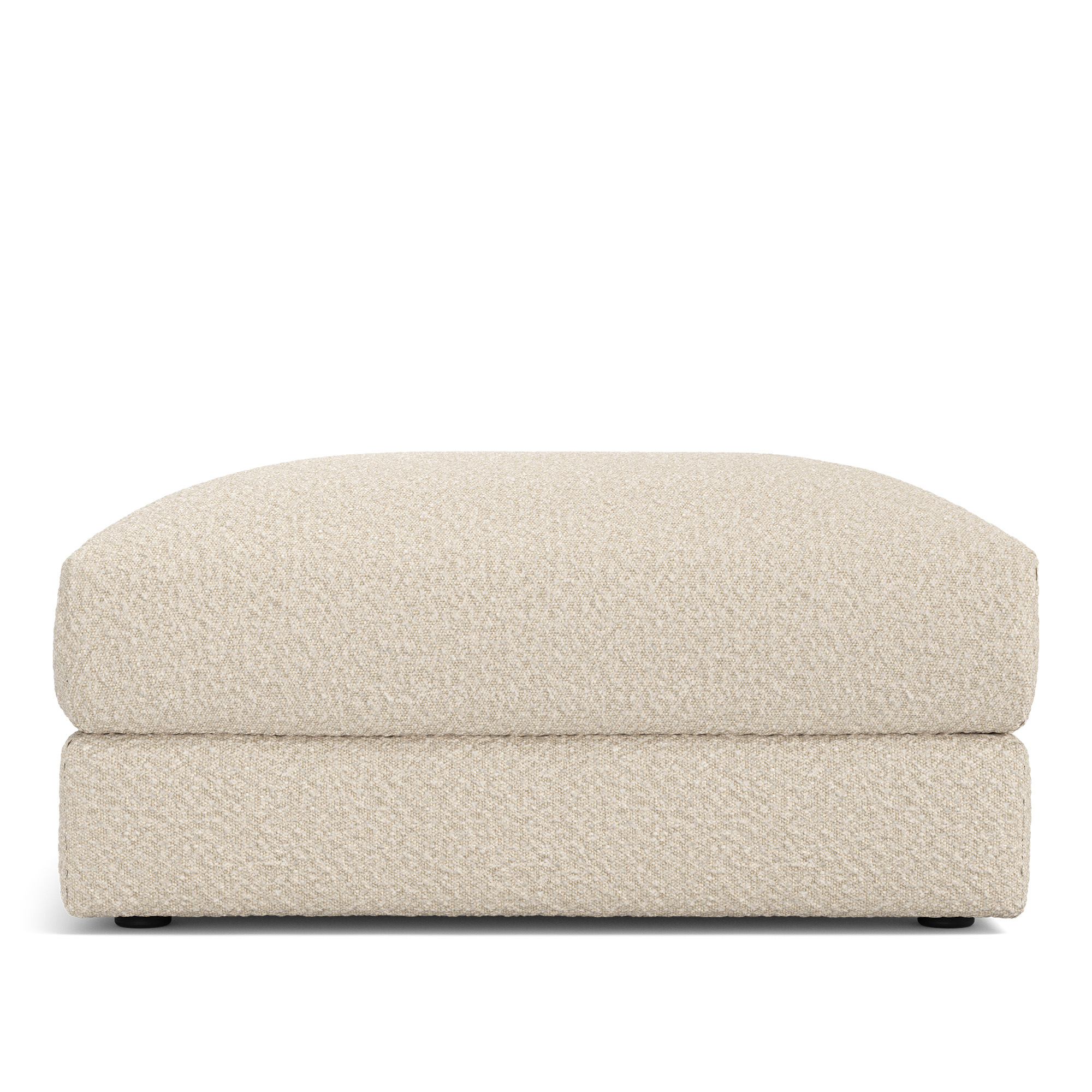 NOGA - Pavarotti Ottoman Ascot White - Fotpallar