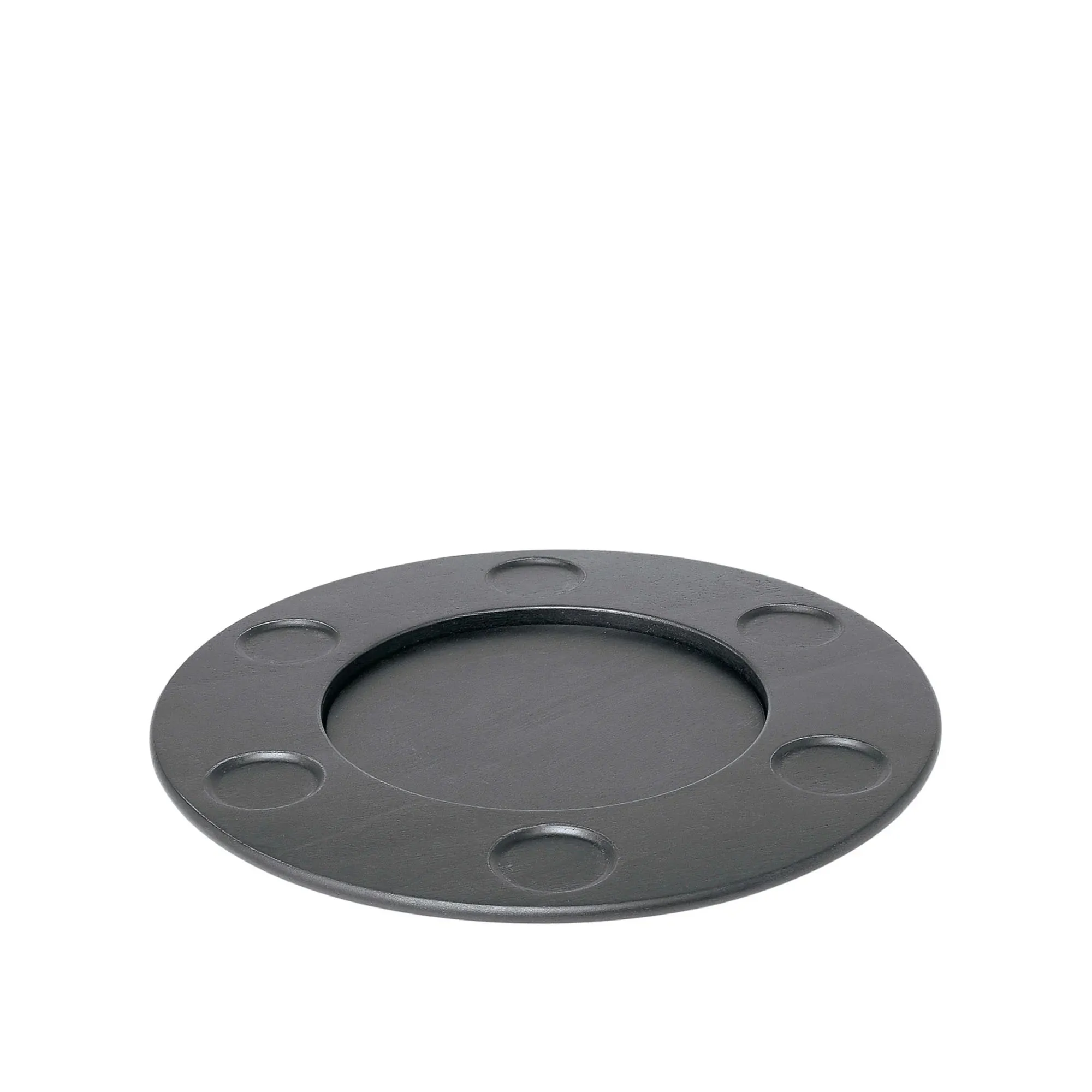 Mami Wooden turning tray for fondue