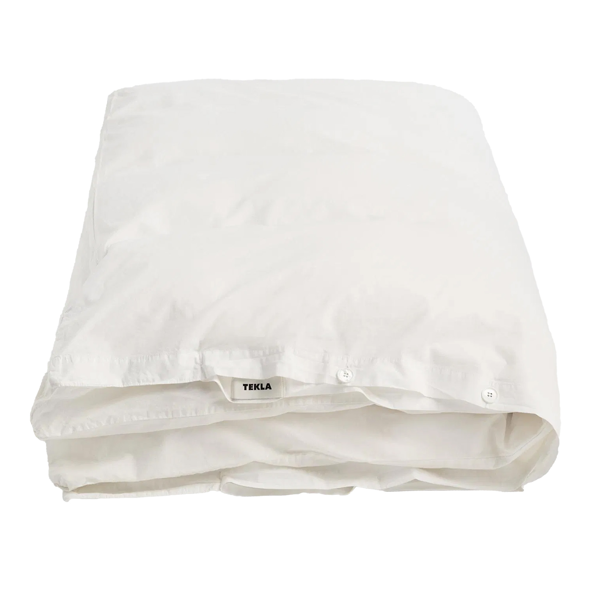Tekla - Percale solid duvet cover 150x210cm broken white - Påslakan | Textilier - Sovrumstextilier - Påslakan | Möbelexperten